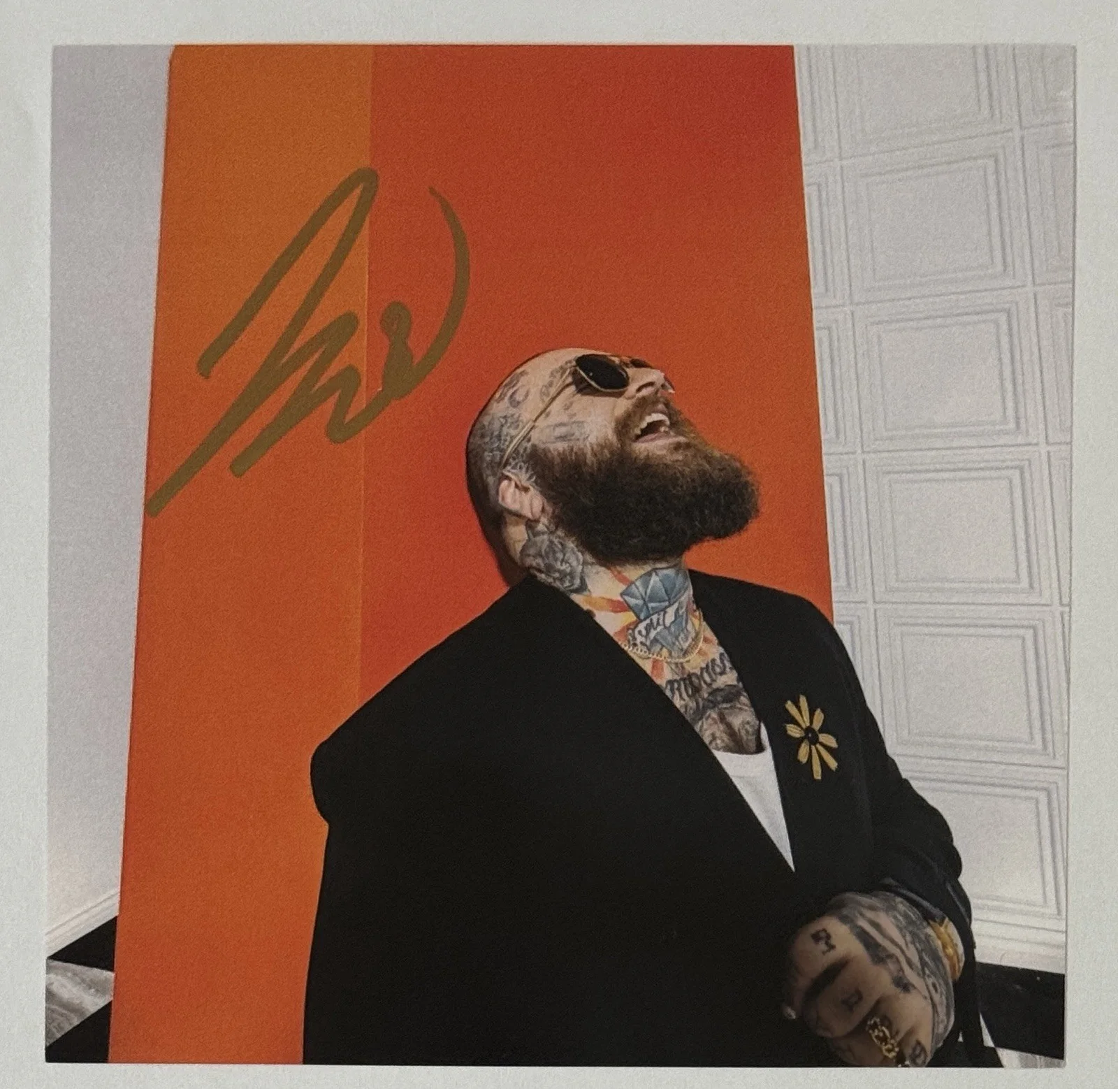 FRAMED Teddy Swims SIGNED I’ve Tried Therapy Photo Card & CD BAS Beckett COA, изображение 4