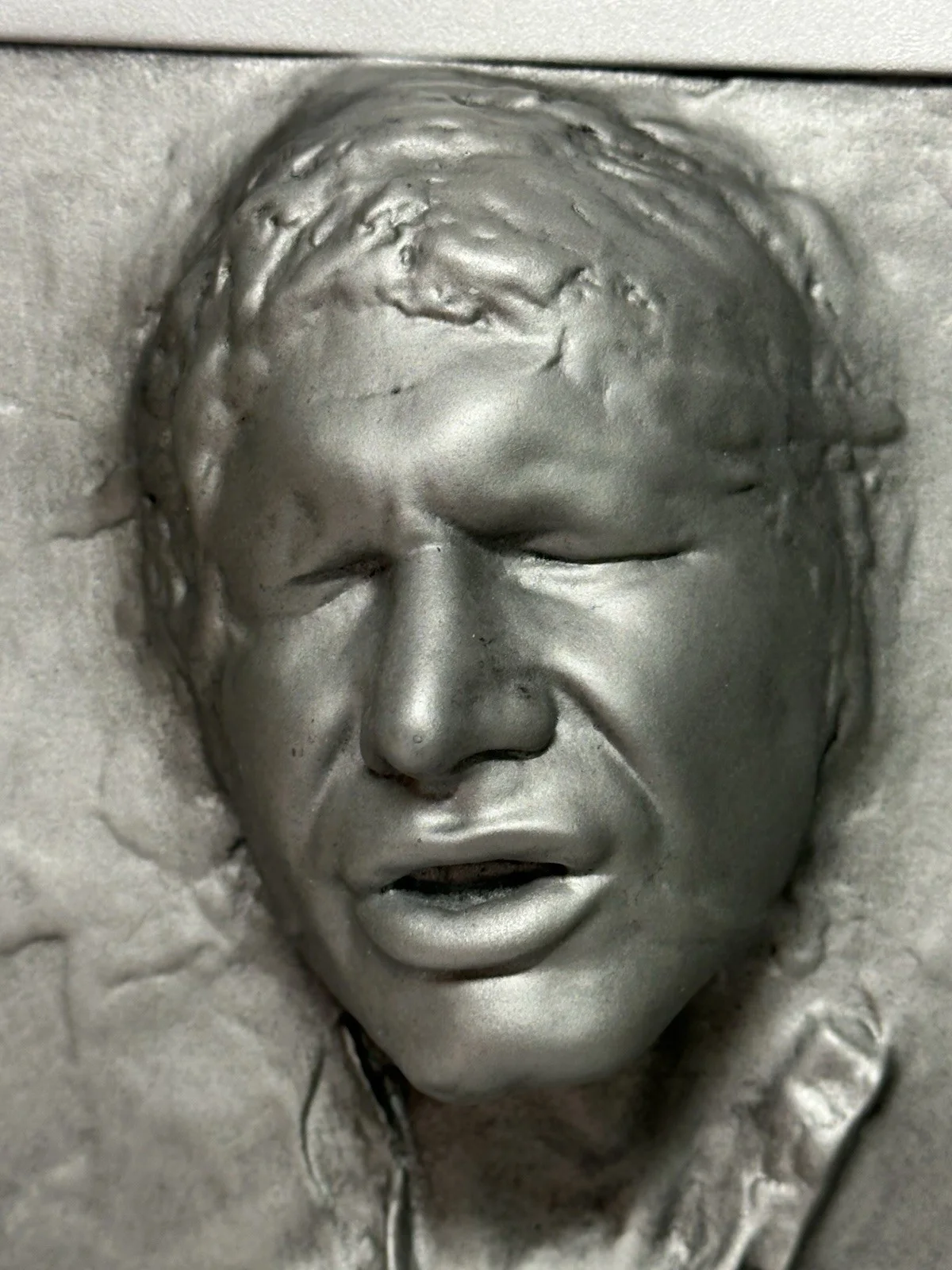 Harrison Ford — Harrison Ford Hand Signed Han Solo Carbonite Plaque Wall Decor Star Wars JSA COA, изображение 4