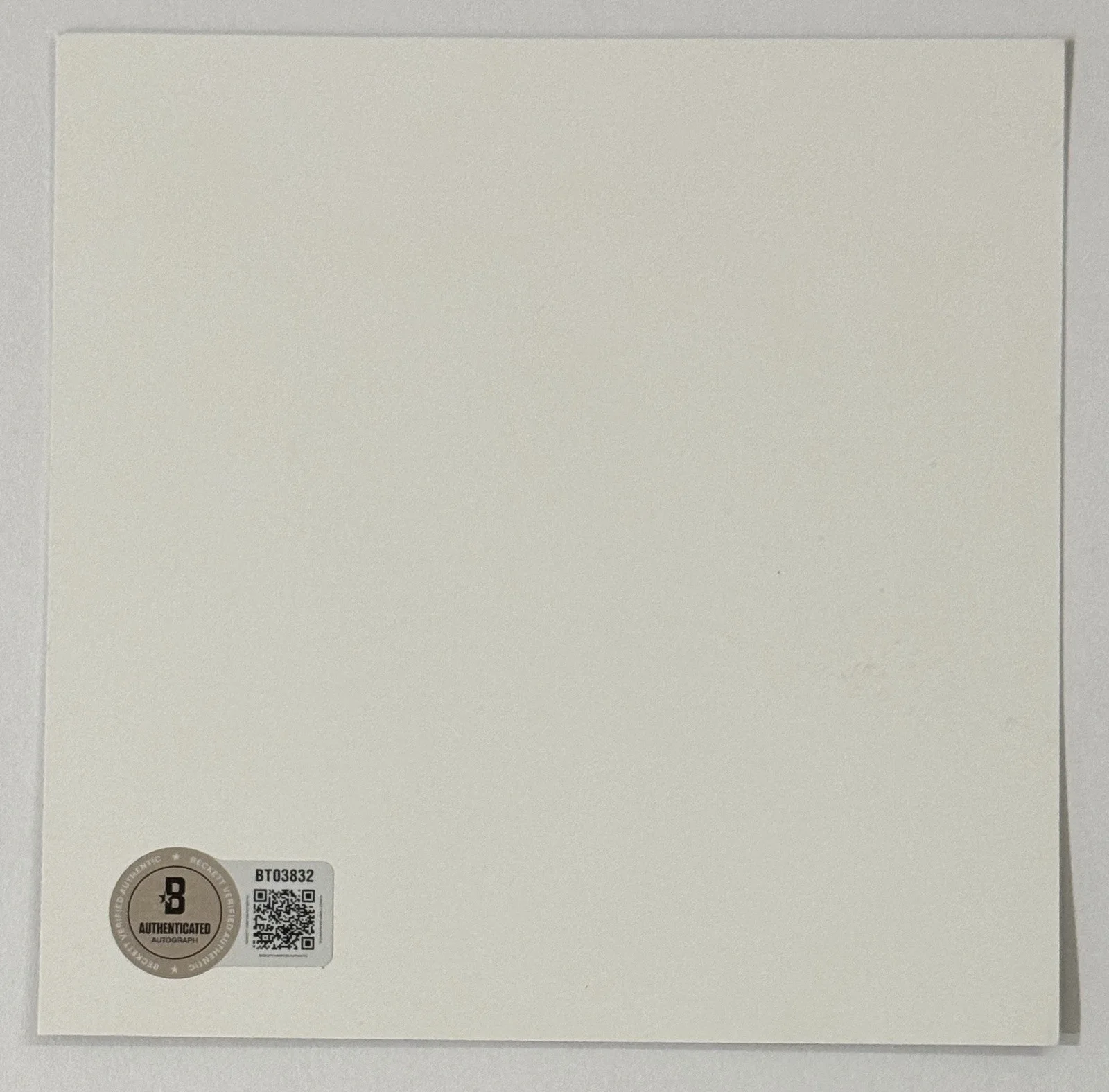 Ghost SIGNED Skeleta Album Card Autograph PAPA V PERPETUA & CD BAS Beckett COA, image 3