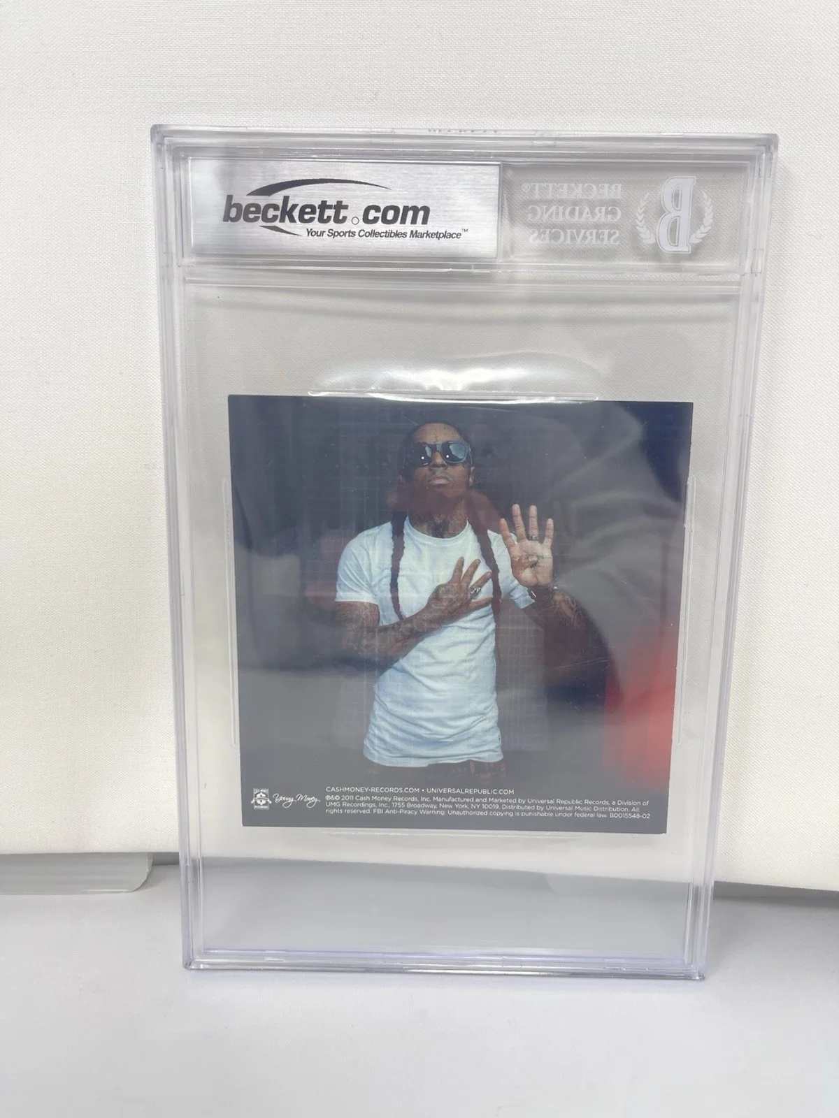 Lil Wayne Signed Tha Carter IV 4 CD Cover Booklet Beckett COA Auto L1, изображение 2
