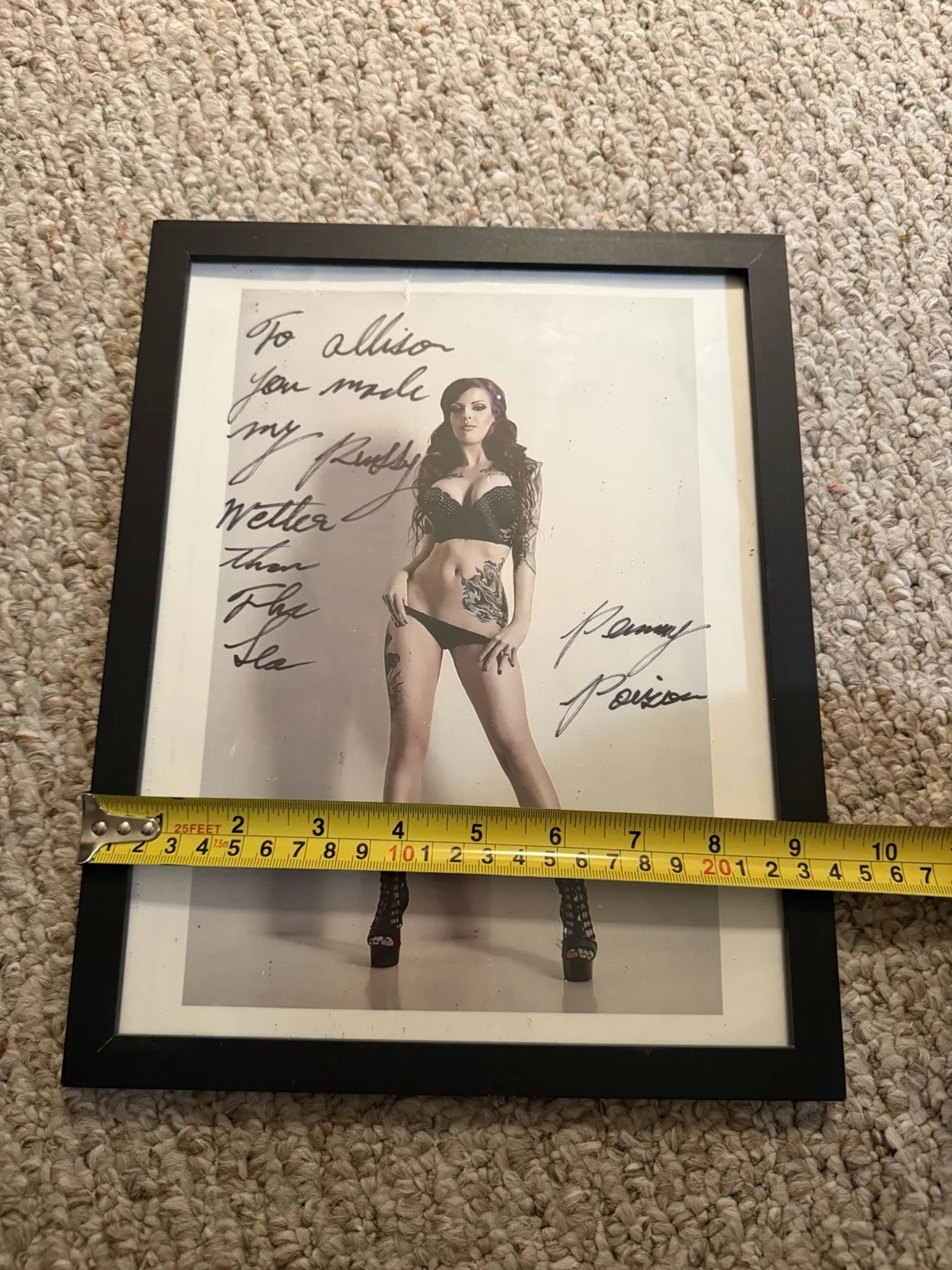 Penny Poison Autographed Signed Print From Permanence Kittens In Massachusetts, image 3