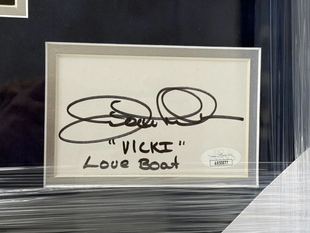 Gavin Macleod, Bernie Kopell, Ted Lange — Love Boat Signed Autographed Cast Cuts Gavin Macleod Bernie Kopell +4 Framed JSA, изображение 5