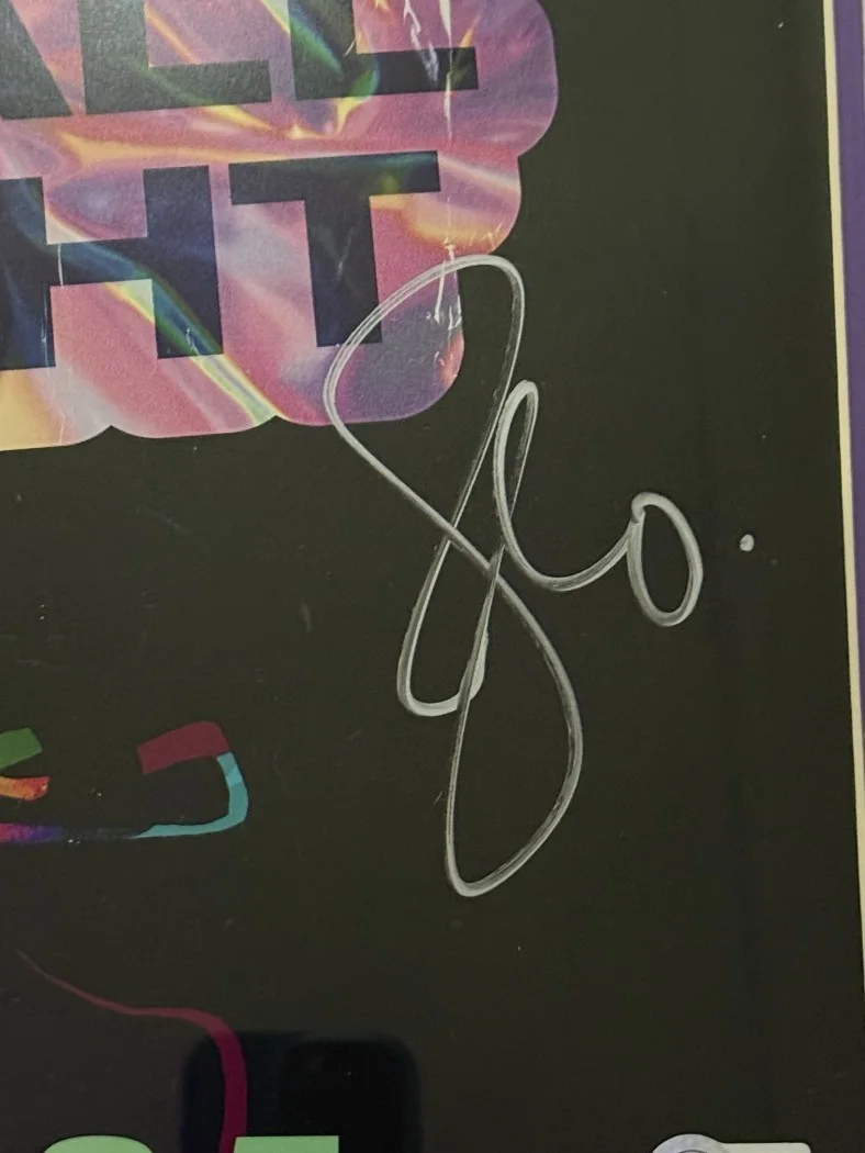 Jennifer Lopez Signed Autographed 16x20 Poster Up All Night Framed BAS BU89010, изображение 2