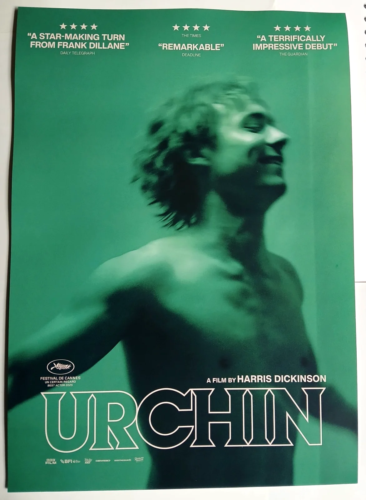 Urchin 2025 Movie Film Poster - A3 Size - Frank Dillane Harry Dickinson, изображение 2