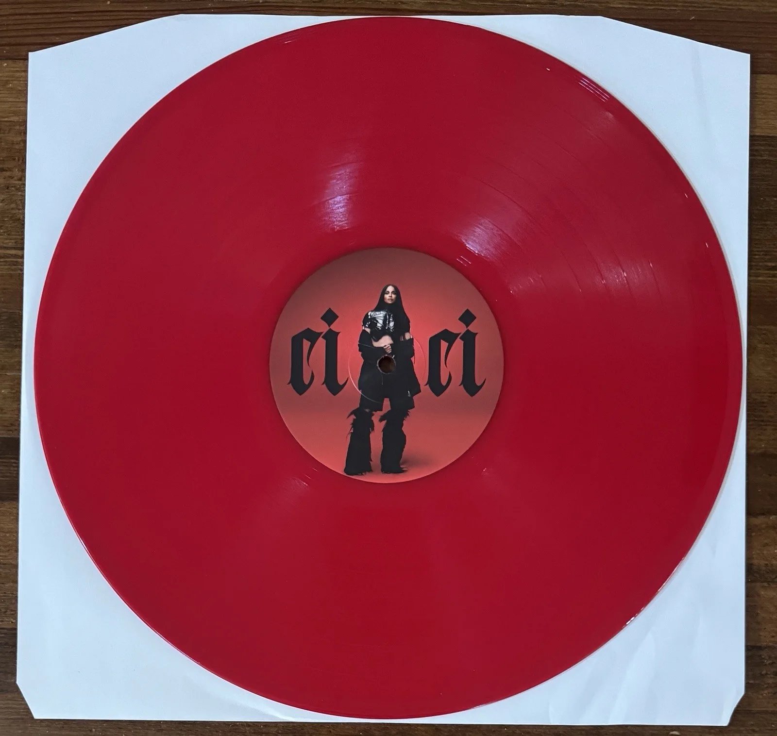 SIGNED Ciara Album Art Card Autograph & Cici RED Vinyl LP BAS Beckett COA Auto, изображение 5