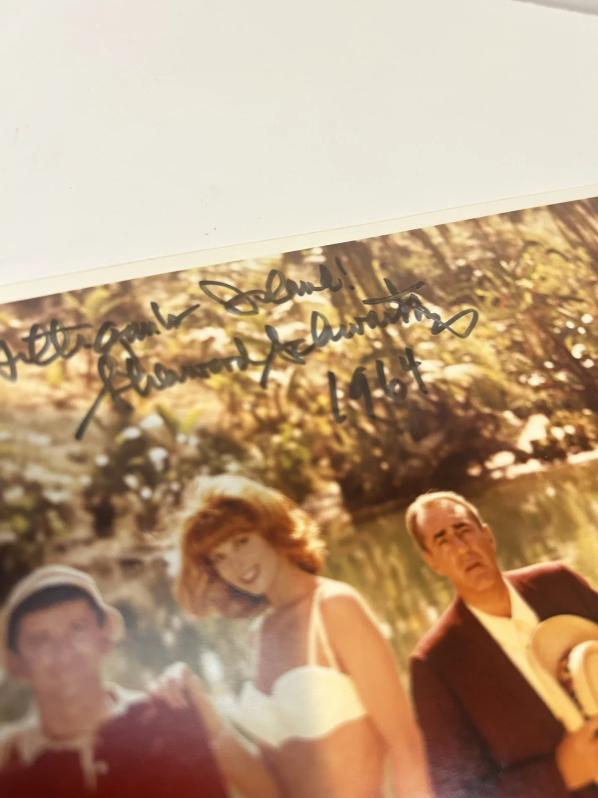 Authentic Sherwood Schwartz Signed Gillian’s Island Photo 90’s, изображение 4