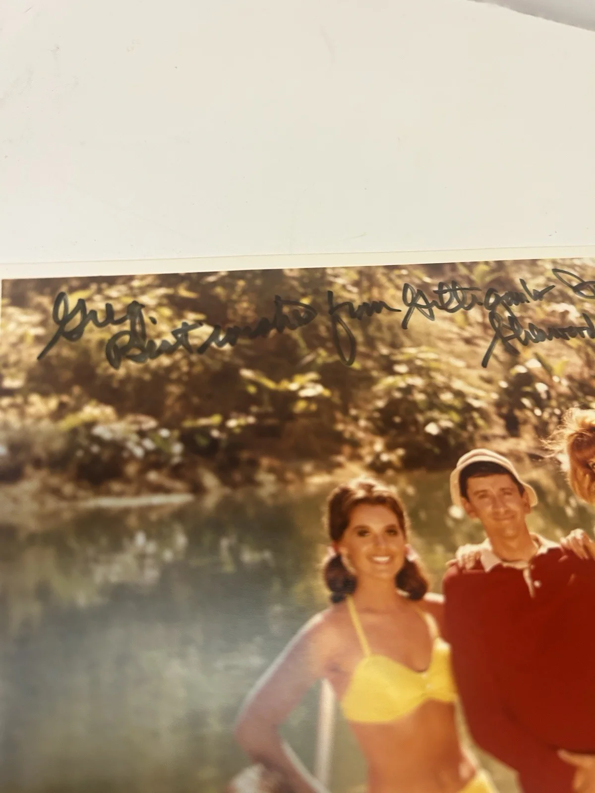 Authentic Sherwood Schwartz Signed Gillian’s Island Photo 90’s, изображение 5