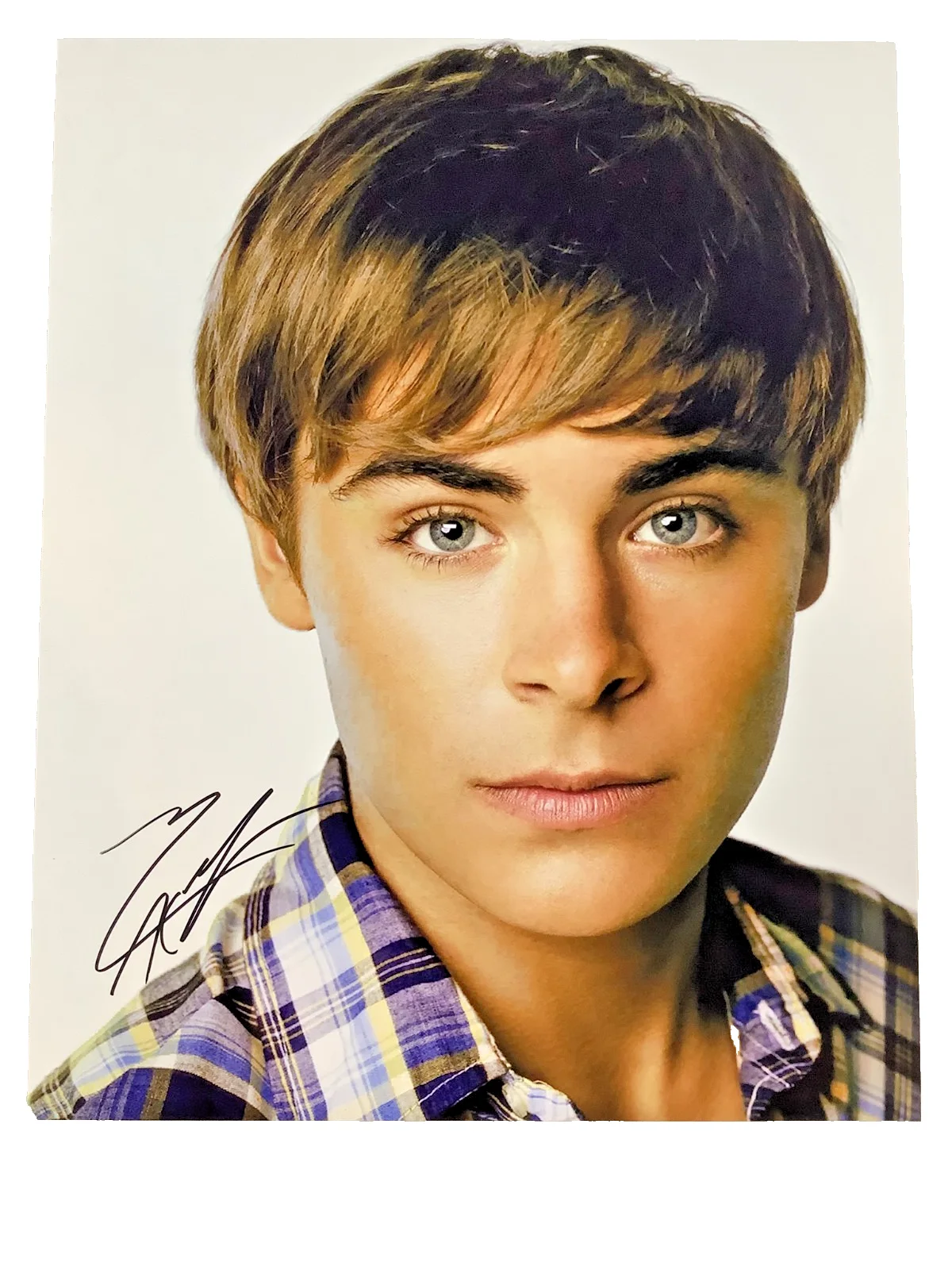 ZAC EFRON — ZAC EFRON HAND SIGNED IN PERSON AUTOGRAPH PHOTO 8 x 10 COA