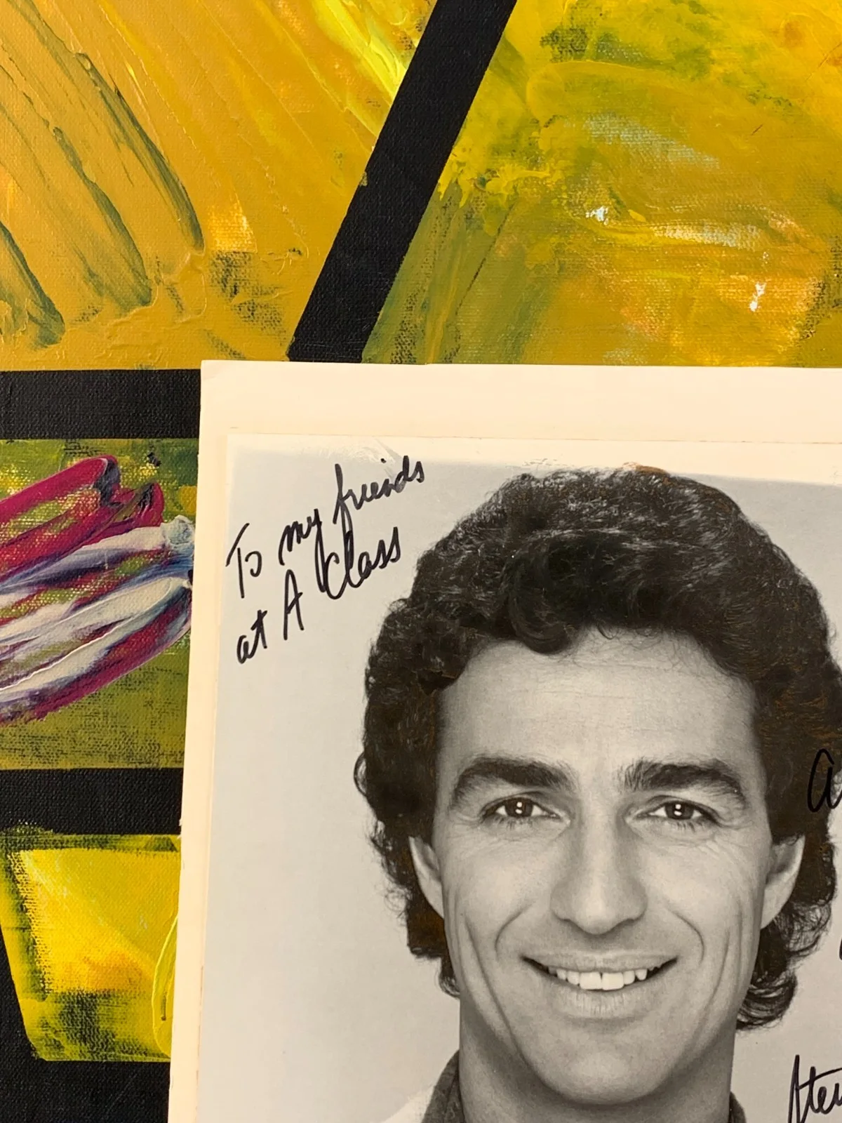 Stephen Schnetzer — Stephen Schnetzer Hand Signed Autographed Picture Photo, image 2