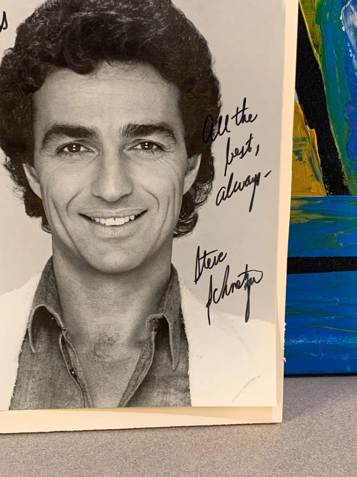 Stephen Schnetzer — Stephen Schnetzer Hand Signed Autographed Picture Photo, image 3