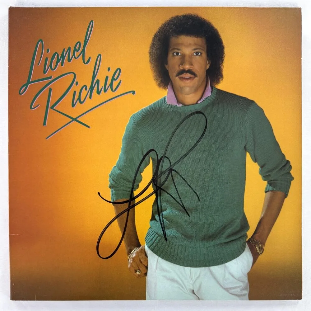 Lionel Richie — Lionel Richie Signed Autograph Album Vinyl Record LP - Truly You Are w/ JSA COA