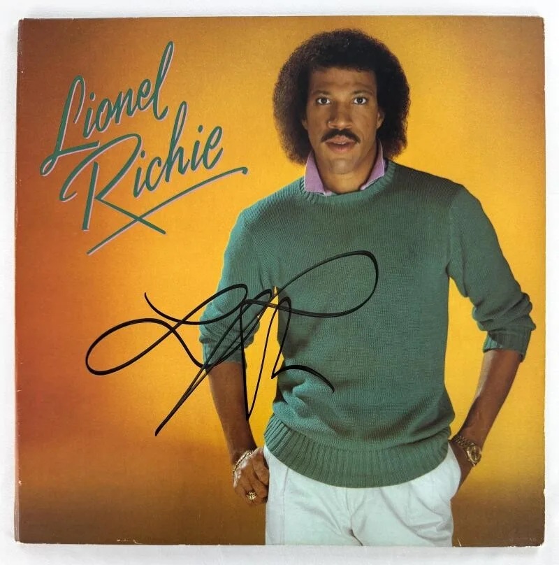 Lionel Richie — Lionel Richie Signed Autograph Album Vinyl Record LP - Truly My Love w/ JSA COA