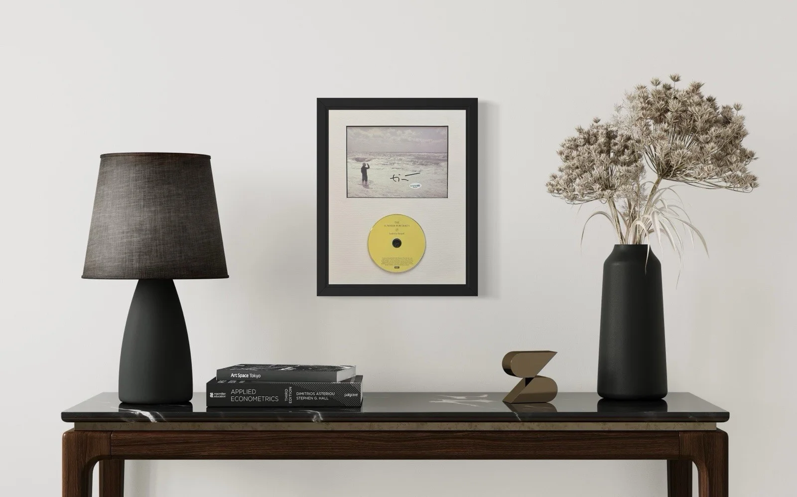 Ludovico Einaudi Signed "The Summer Portraits" CD Insert 11x14 Framed - ACOA, image 4
