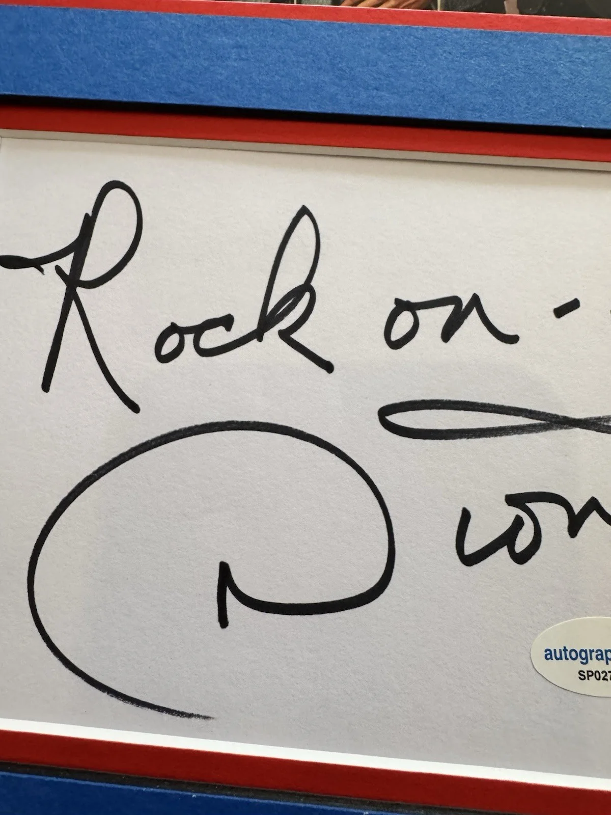 Dion Dimucci Signed Teenager In Love Cut Autograph 11x14 ACOA DION BELMONTS, image 3