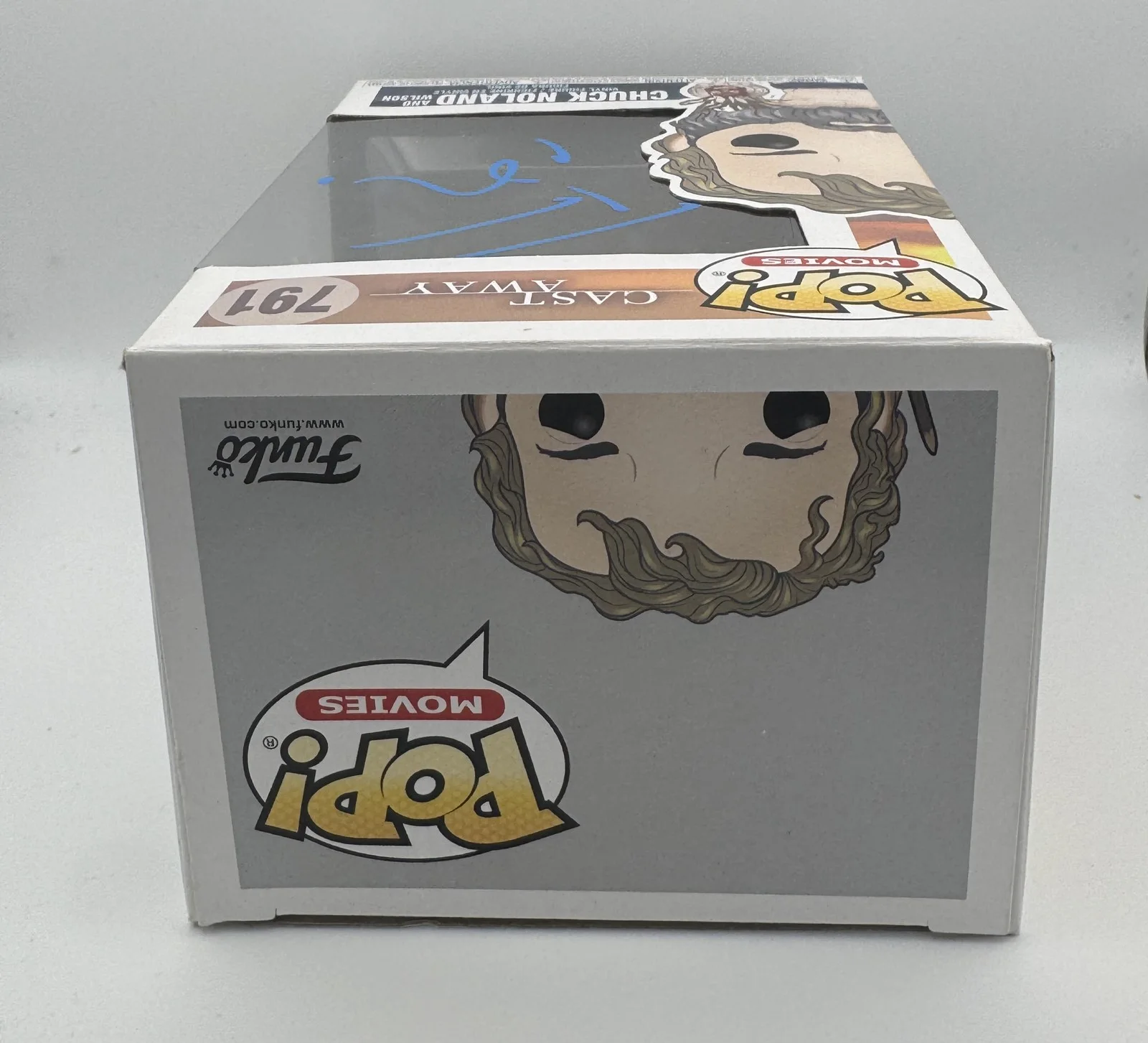 Tom Hanks — Tom Hanks "Cast Away" AUTOGRAPH Signed 'Chuck Noland and Wilson' Funko Pop ACOA, изображение 3