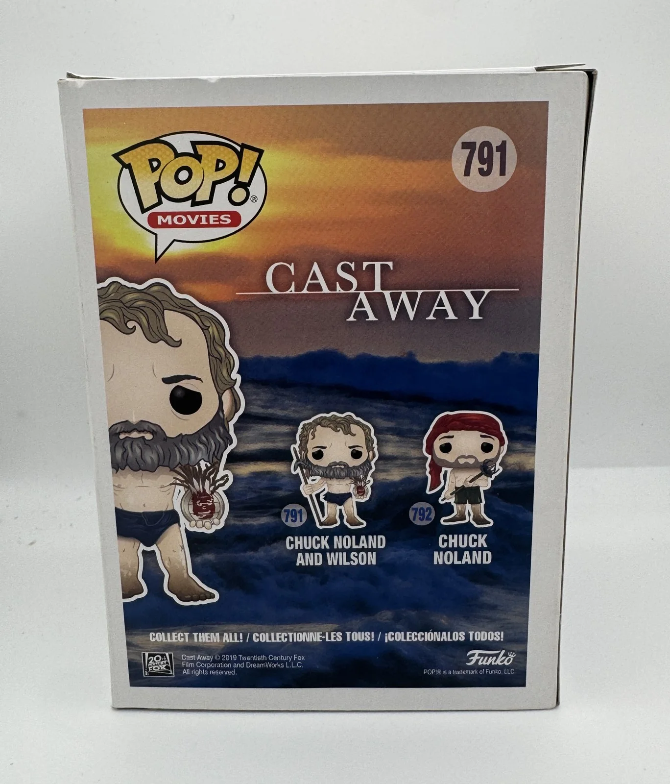 Tom Hanks — Tom Hanks "Cast Away" AUTOGRAPH Signed 'Chuck Noland and Wilson' Funko Pop ACOA, изображение 4