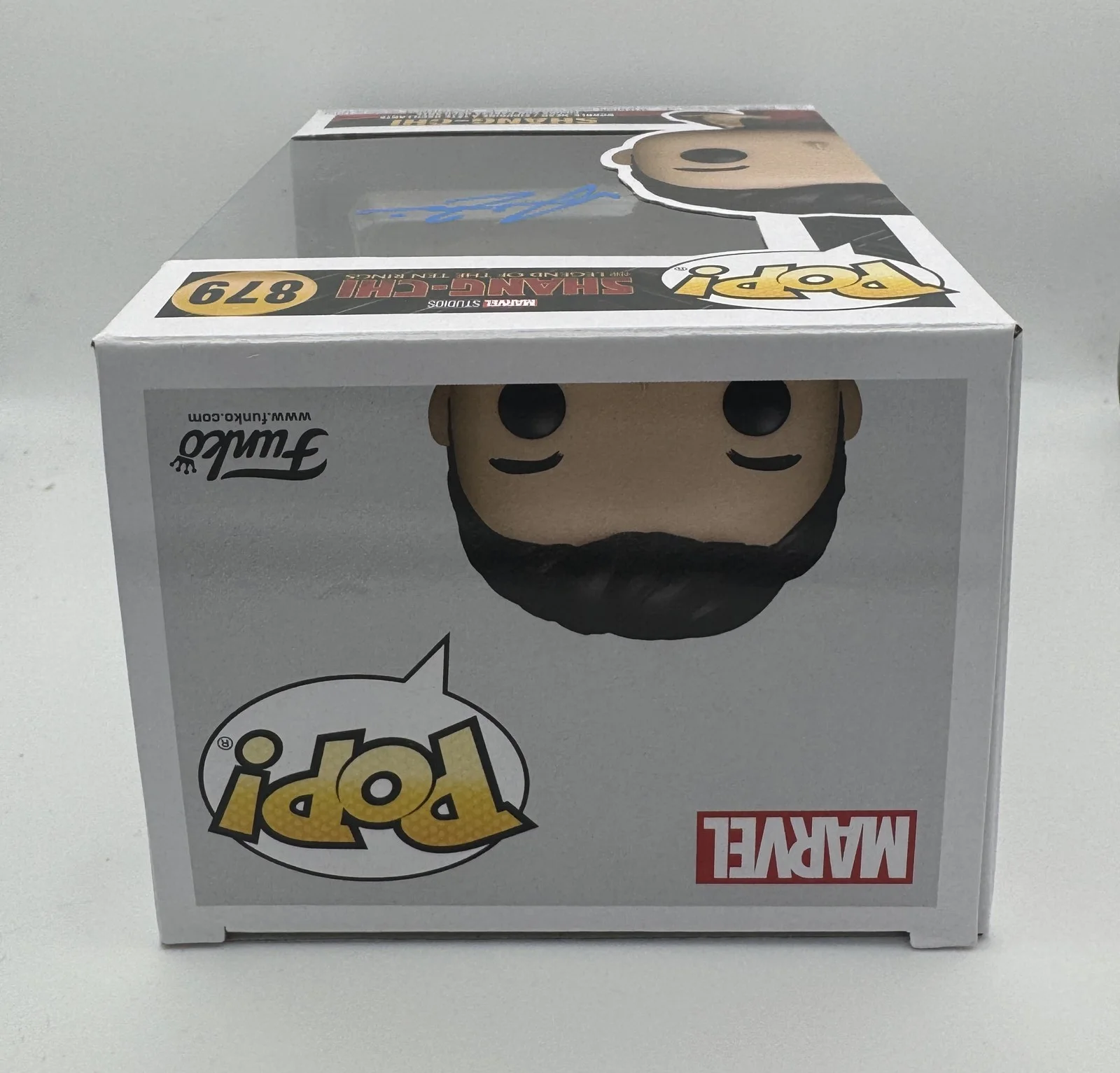 Simu Liu — Simu Liu "Shang-Chi and the Legend of the Ten Rings" SIGNED 879 Funko Pop ACOA, изображение 3