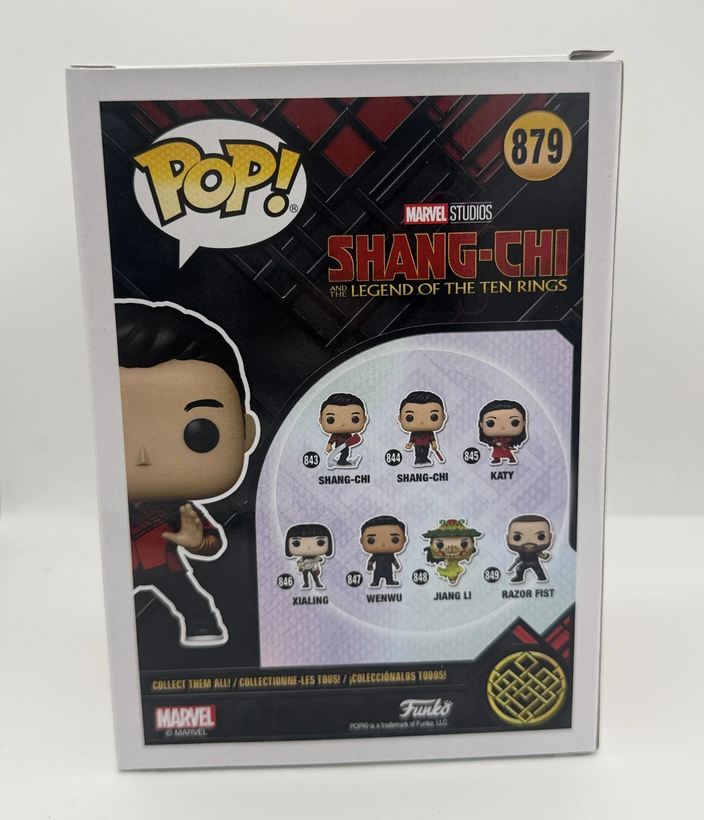 Simu Liu — Simu Liu "Shang-Chi and the Legend of the Ten Rings" SIGNED 879 Funko Pop ACOA, изображение 4