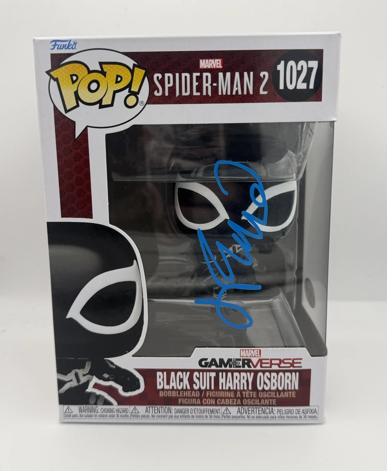 James Franco — James Franco "Spider-Man 2" SIGNED 'Black Suit Harry Osborn' 1027 Funko Pop ACOA