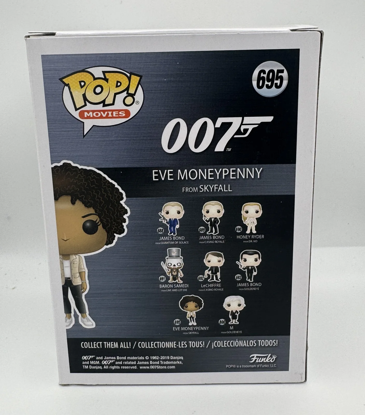 Naomie Harris — Naomie Harris "Skyfall" James Bond 007 SIGNED Eve Moneypenny 695 Funko Pop ACOA, изображение 4