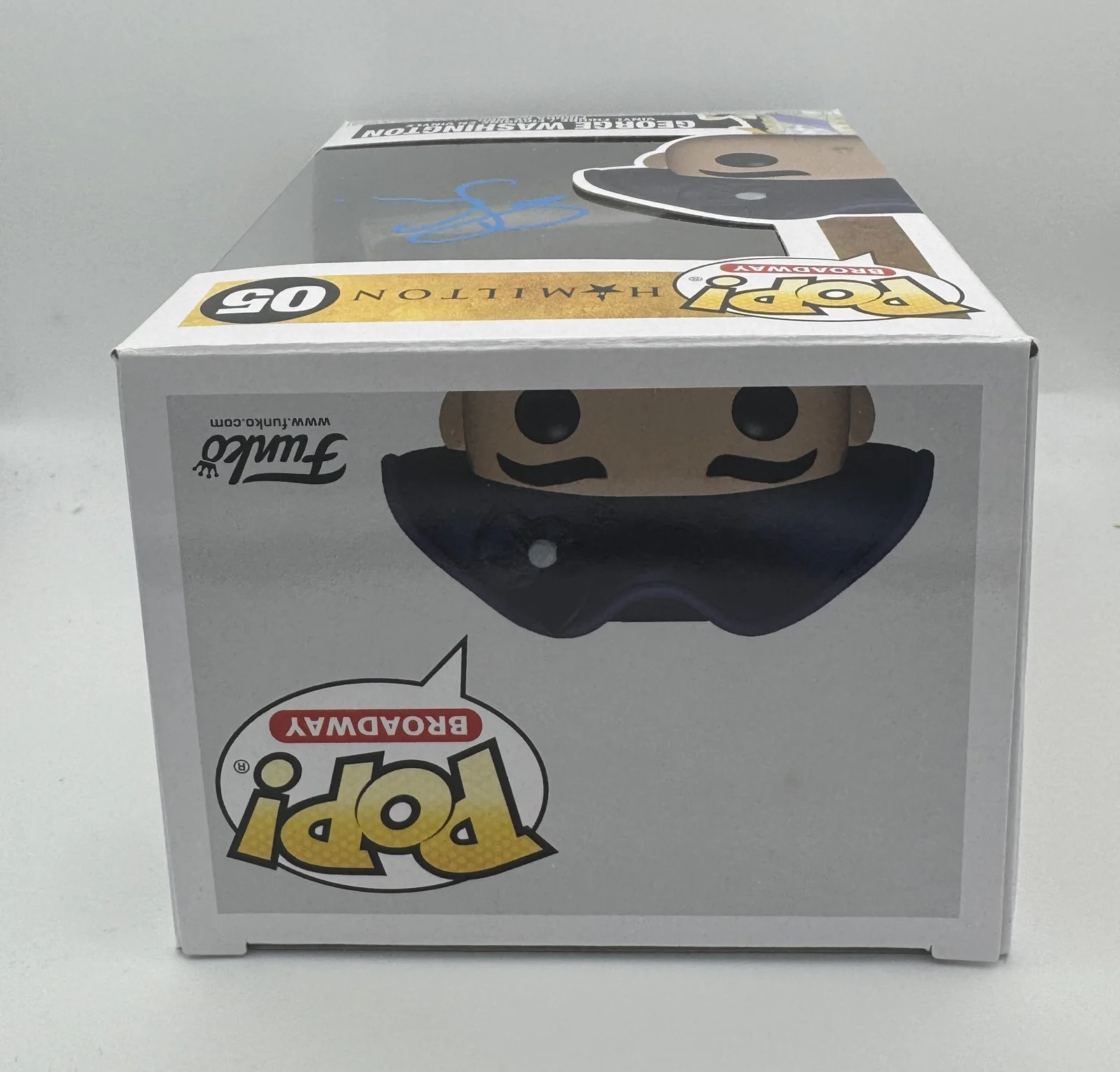 Christopher Jackson — Christopher Jackson "Hamilton" SIGNED 'George Washington' 05 Funko Pop B ACOA, image 3