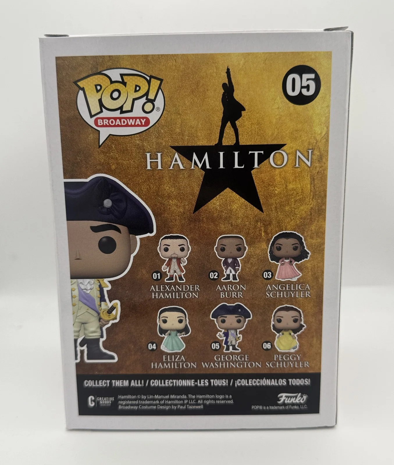 Christopher Jackson — Christopher Jackson "Hamilton" SIGNED 'George Washington' 05 Funko Pop B ACOA, image 4