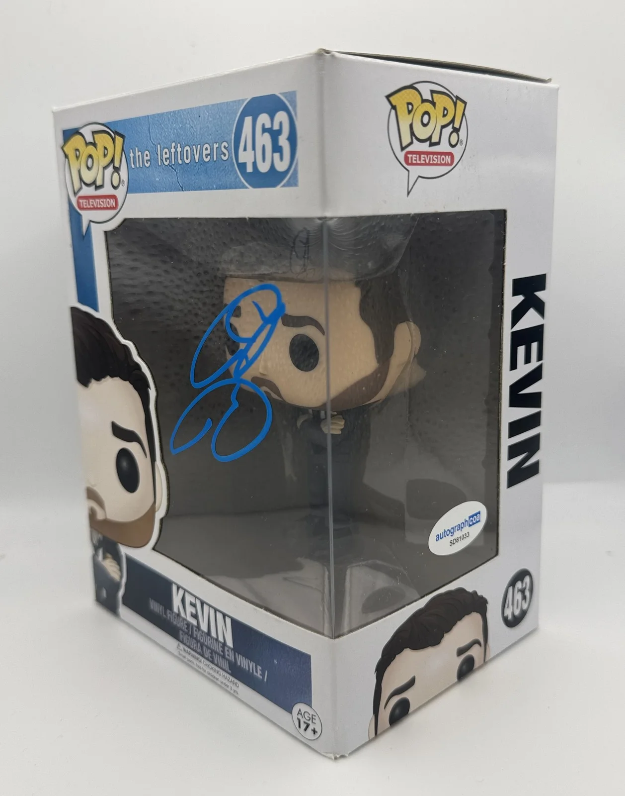 Justin Theroux — Justin Theroux "The Leftovers" AUTOGRAPH Signed 'Kevin' 463 Funko Pop C ACOA, image 2