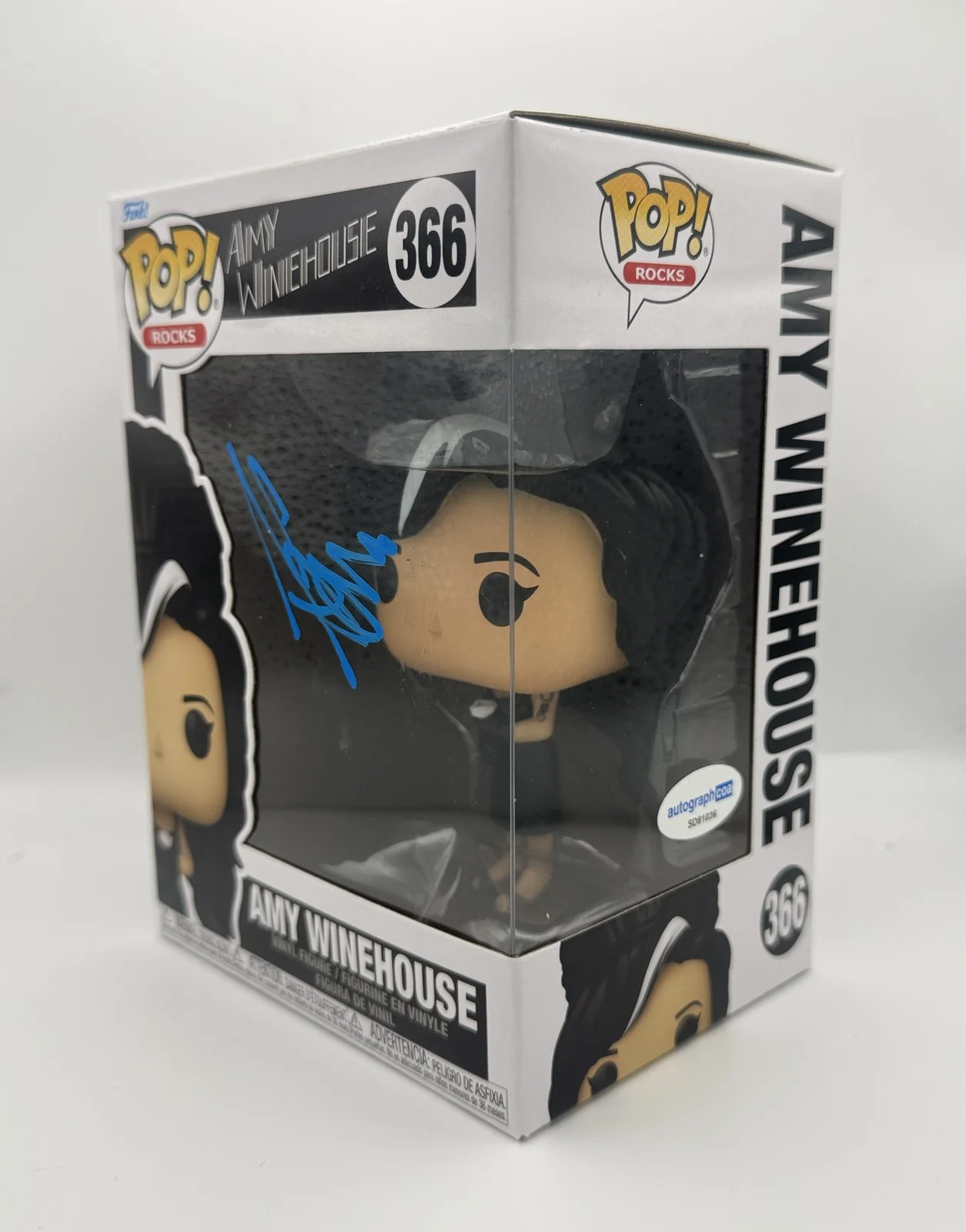 Marisa Abela — Marisa Abela "Back to Black" AUTOGRAPH Signed 'Amy Winehouse' 366 Funko Pop ACOA, изображение 2