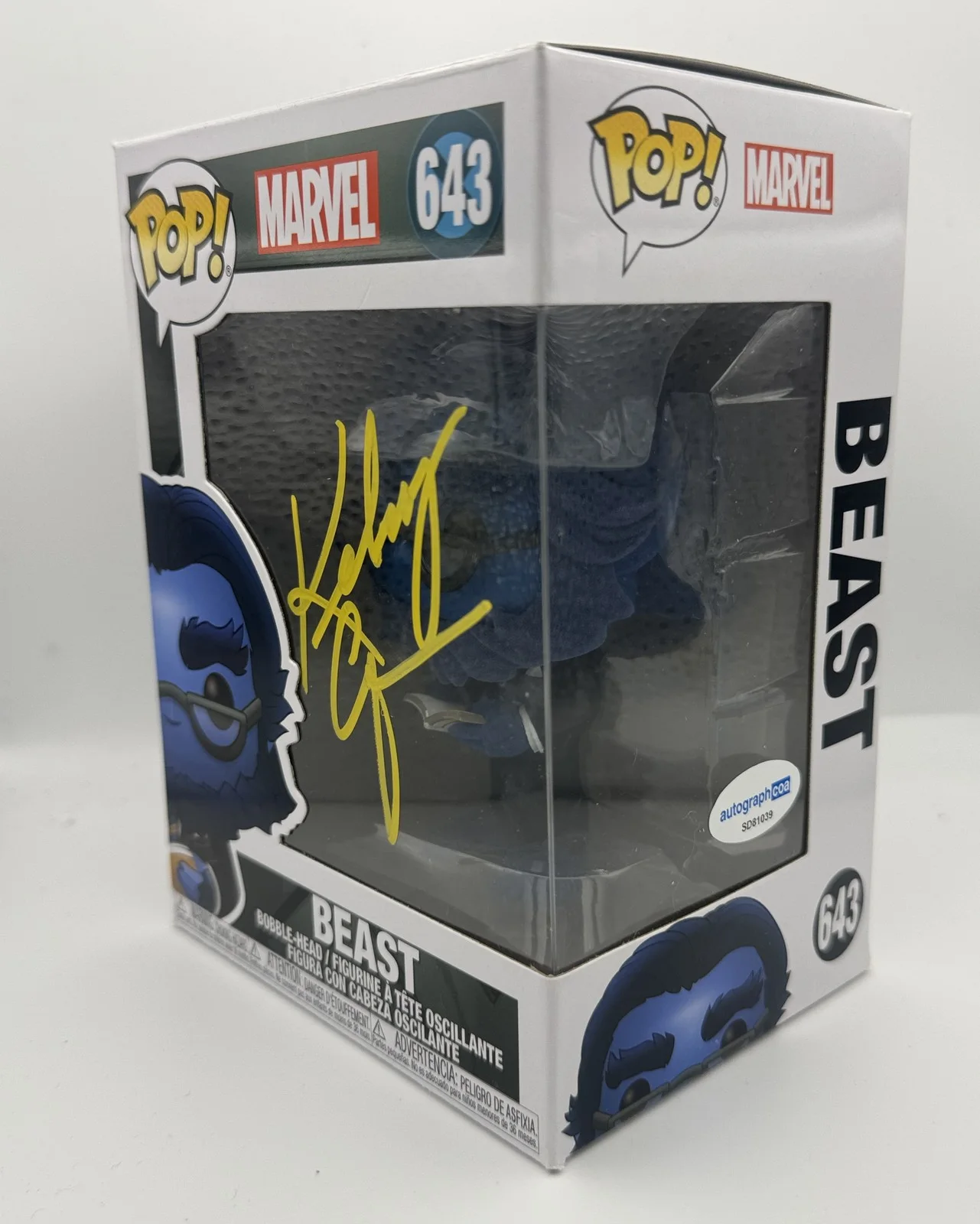 Kelsey Grammer — Kelsey Grammer "X-Men: The Last Stand" AUTOGRAPH Signed 'Beast' Funko Pop ACOA, image 2