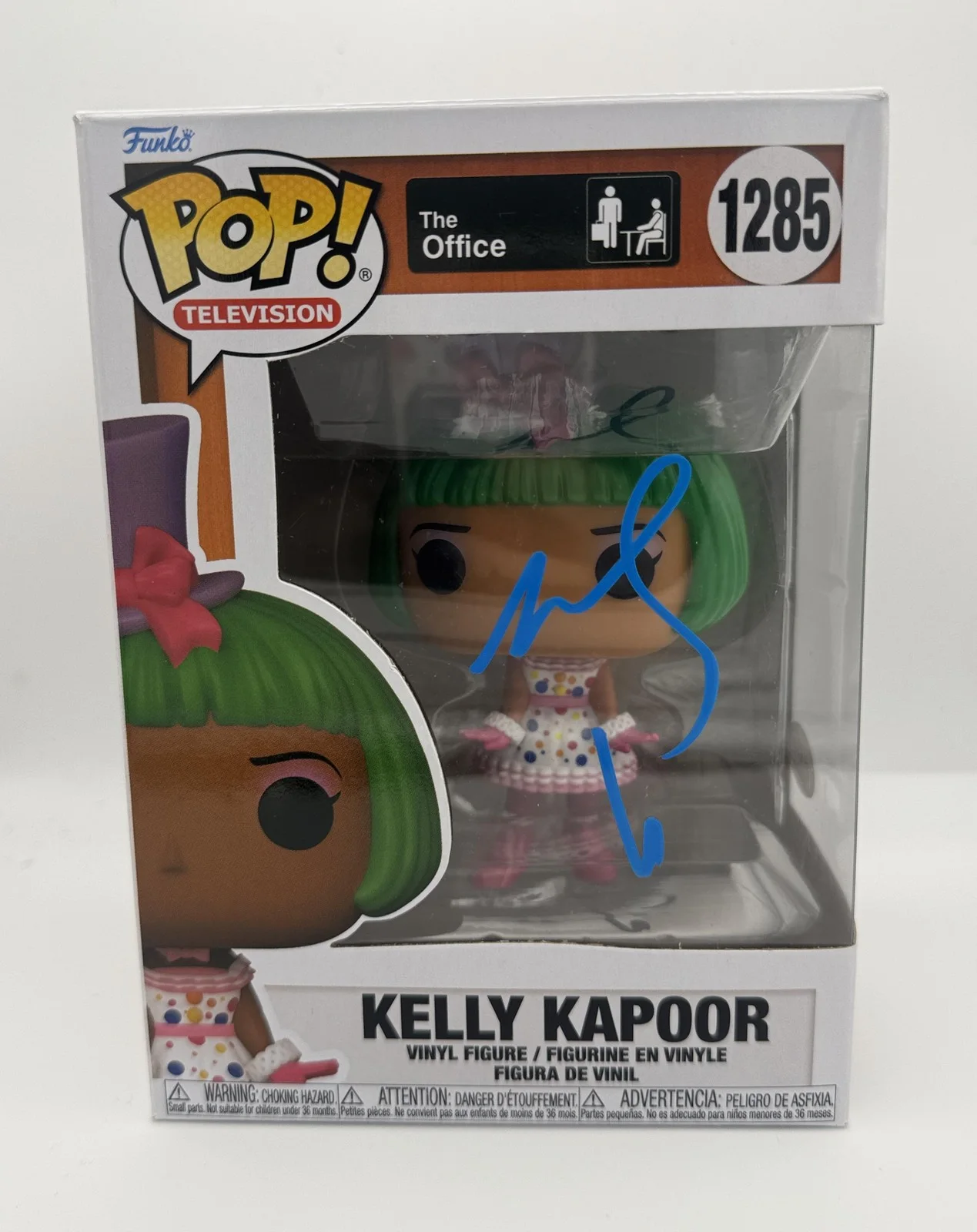 Mindy Kaling — Mindy Kaling "The Office" AUTOGRAPH Signed 'Kelly Kapoor' 1285 Funko Pop ACOA, изображение 2