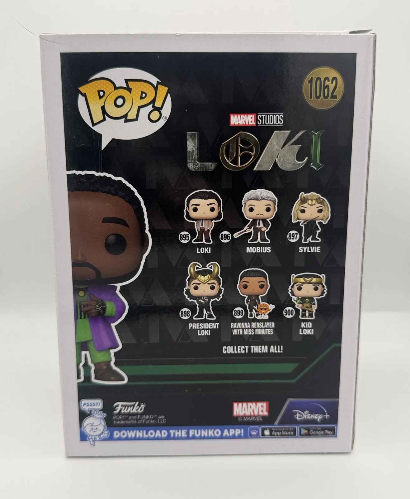 Jonathan Majors — Jonathan Majors "Loki" AUTOGRAPH Signed 'He Who Remains' 1062 Funko Pop B ACOA, изображение 4
