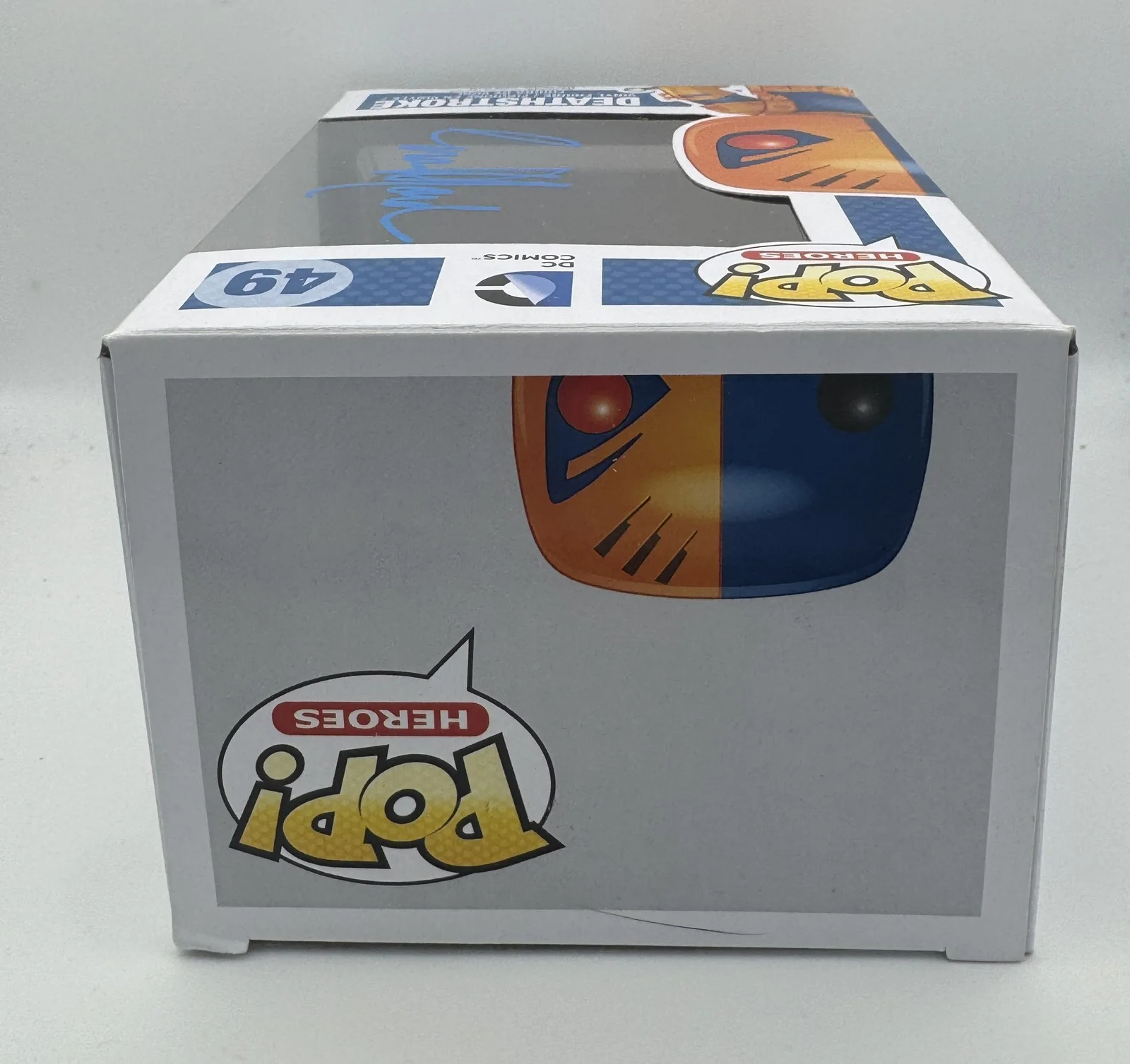 Esai Morales — Esai Morales "Titans" AUTOGRAPH Signed DC Heroes 'Deathstroke' 49 Funko Pop ACOA, image 3