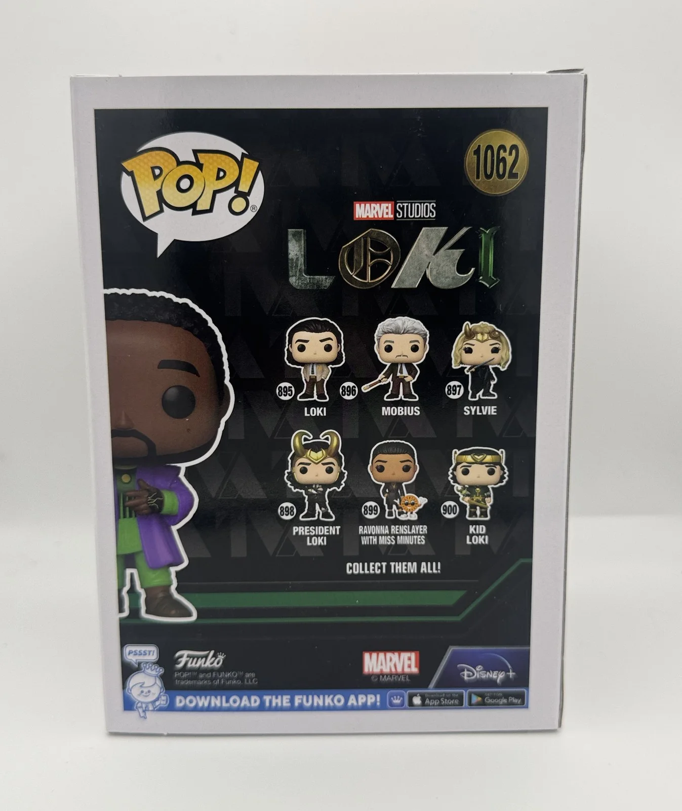 Jonathan Majors — Jonathan Majors "Loki" AUTOGRAPH Signed 'He Who Remains' 1062 Funko Pop ACOA, изображение 4