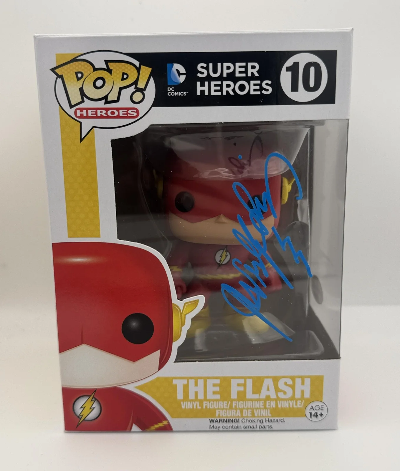 John Wesley Shipp — John Wesley Shipp "The Flash" AUTOGRAPH Signed DC Super Heroes 10 Funko Pop ACOA