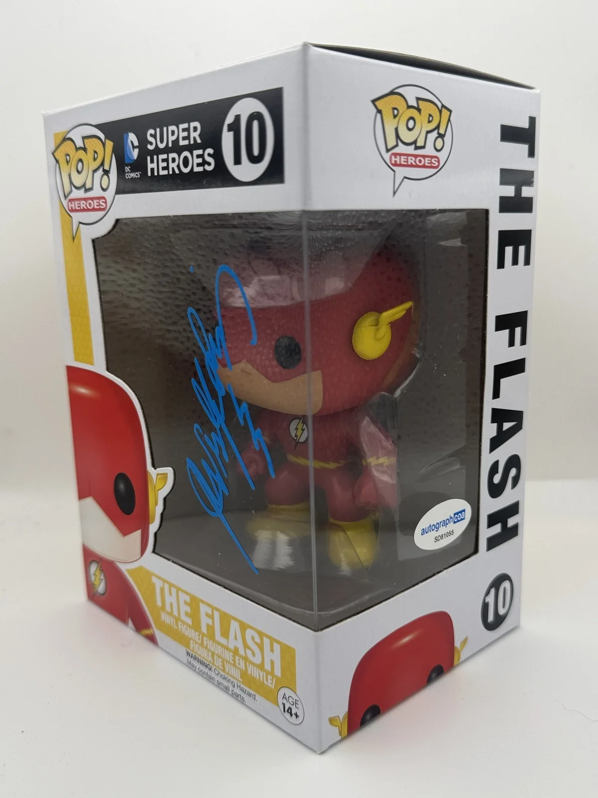 John Wesley Shipp — John Wesley Shipp "The Flash" AUTOGRAPH Signed DC Super Heroes 10 Funko Pop ACOA, изображение 2