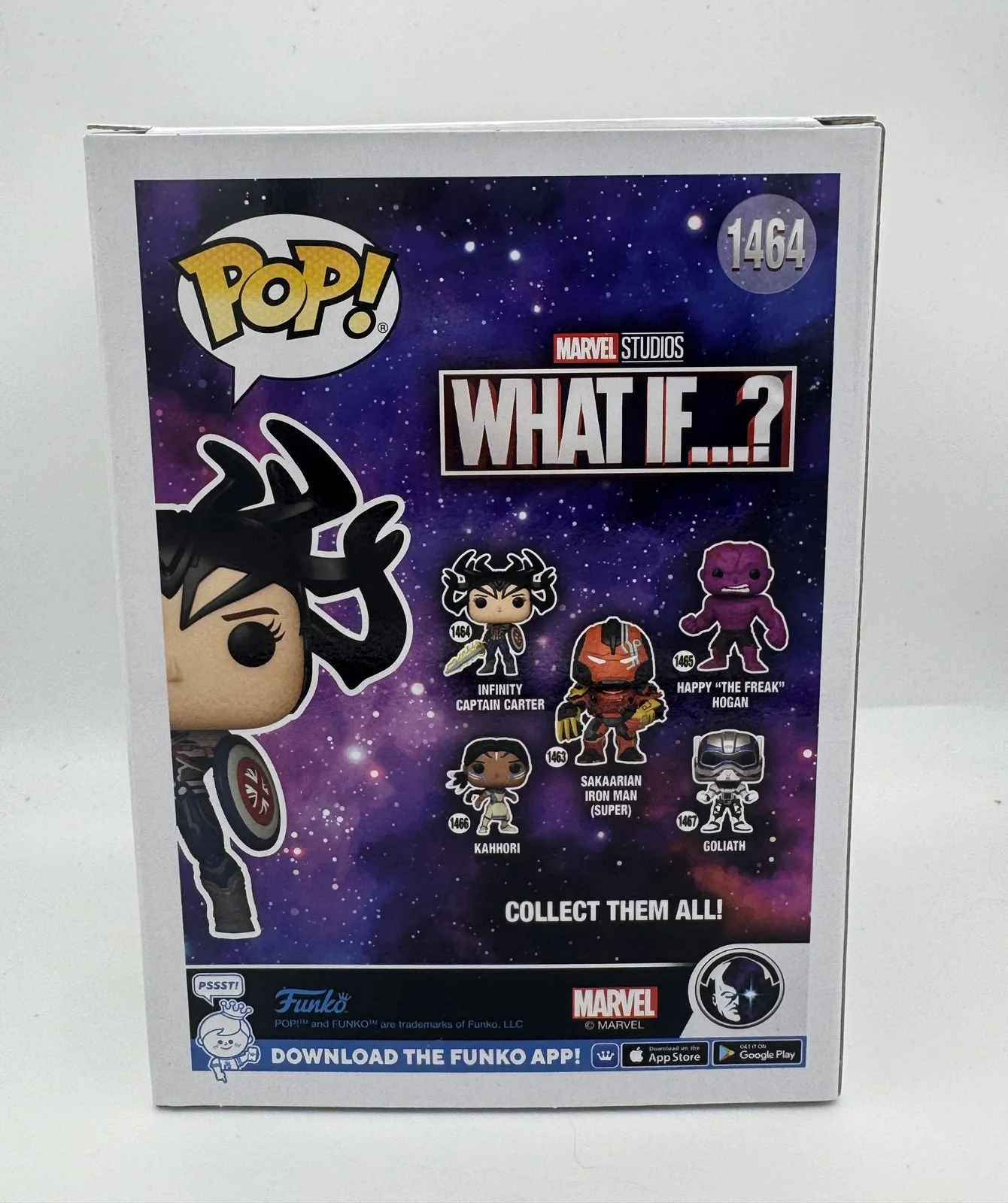 Hayley Atwell — Hayley Atwell "What If...?" SIGNED 'Infinity Captain Carter' 1464 Funko Pop ACOA, изображение 4