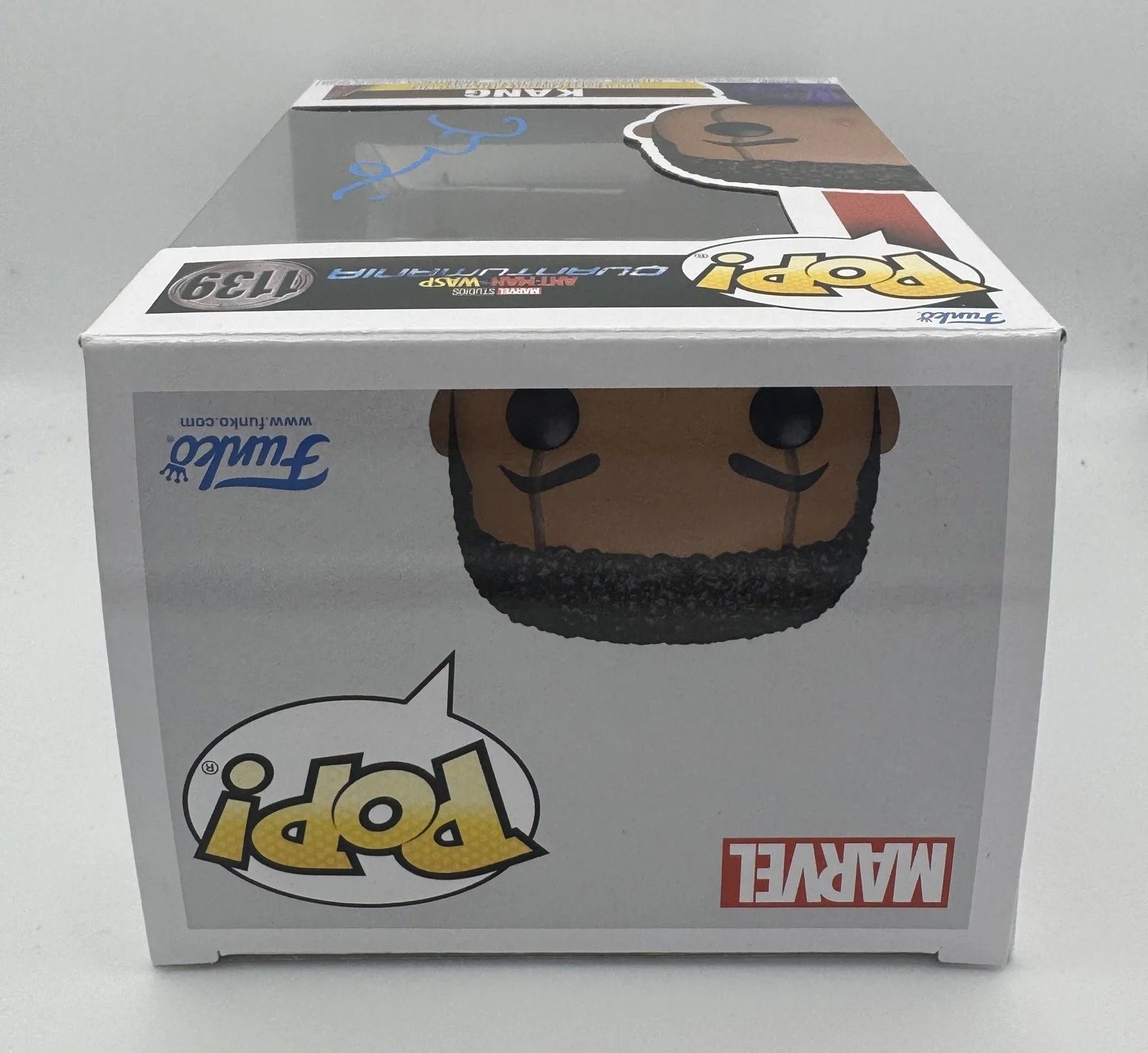 Jonathan Majors — Jonathan Majors "Ant-Man and the Wasp: Quantumania" SIGNED 'Kang' Funko Pop ACOA, изображение 3