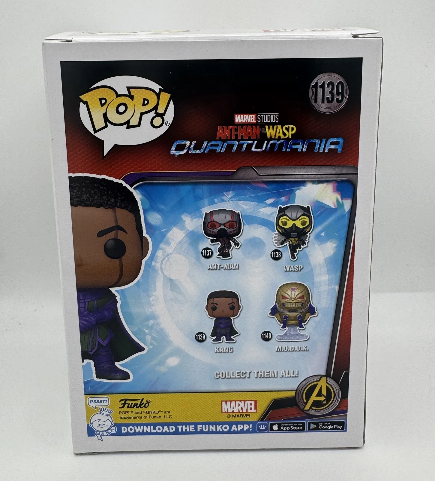 Jonathan Majors — Jonathan Majors "Ant-Man and the Wasp: Quantumania" SIGNED 'Kang' Funko Pop ACOA, изображение 4