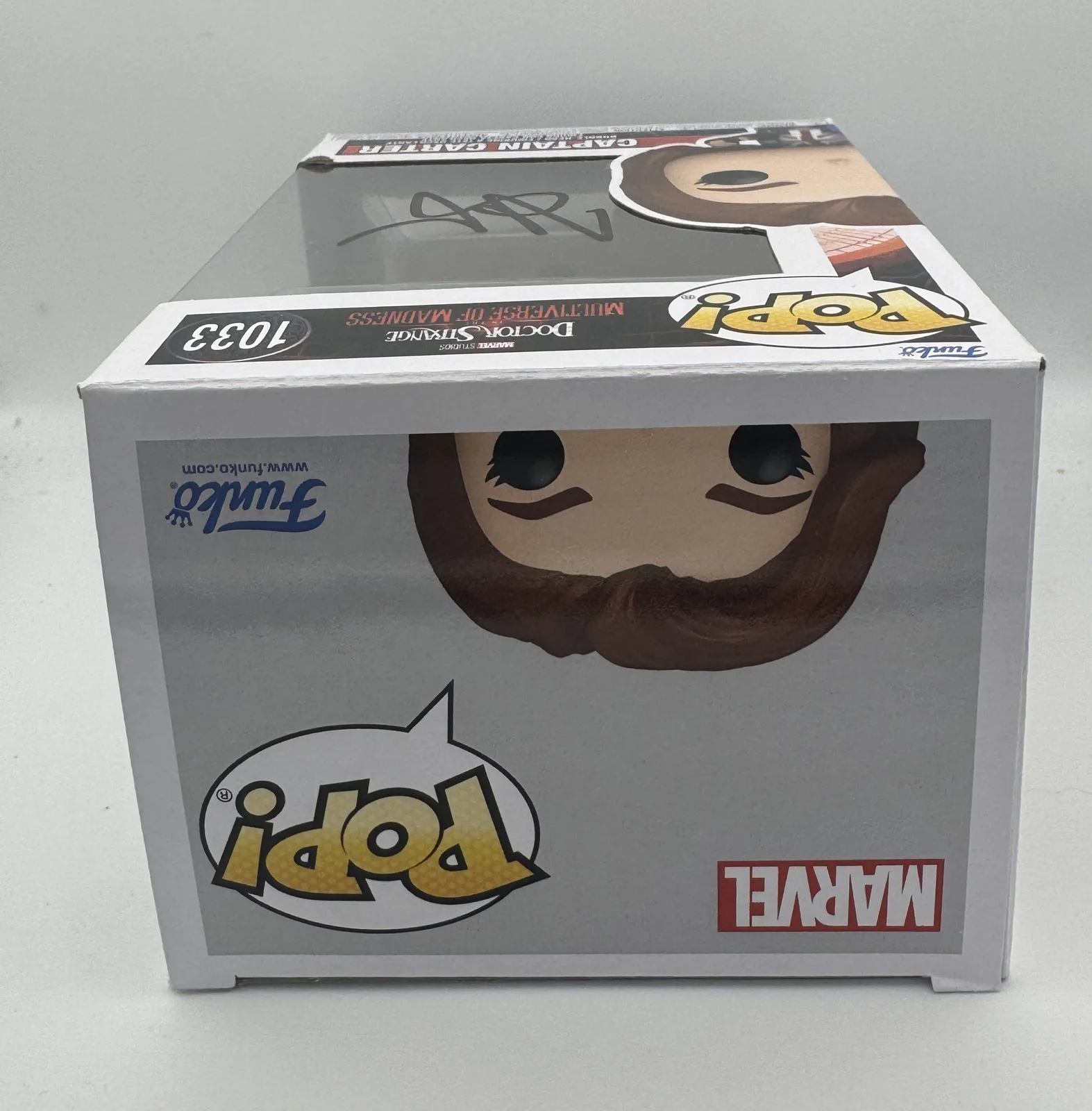 Hayley Atwell — Hayley Atwell "Doctor Strange" AUTOGRAPH Signed Captain Carter Funko Pop B ACOA, image 3