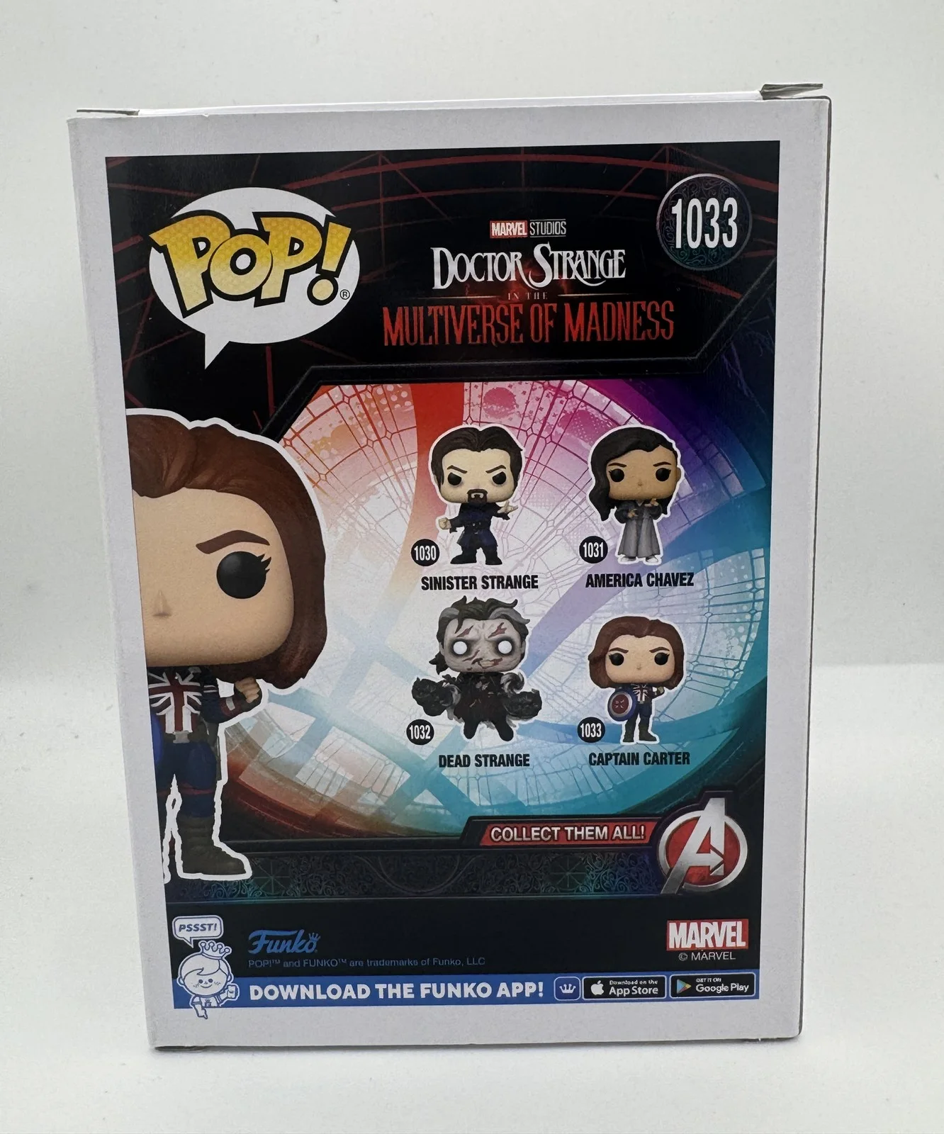 Hayley Atwell — Hayley Atwell "Doctor Strange" AUTOGRAPH Signed Captain Carter Funko Pop B ACOA, image 4