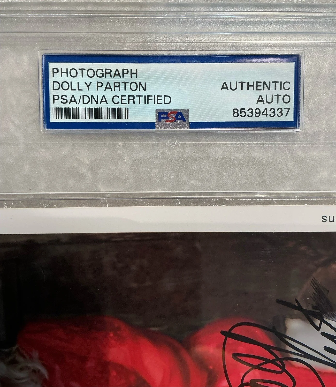 Dolly Parton Signed Autographed 8x10 PromoPhoto PSA/DNA Encapsulated RARE, изображение 4