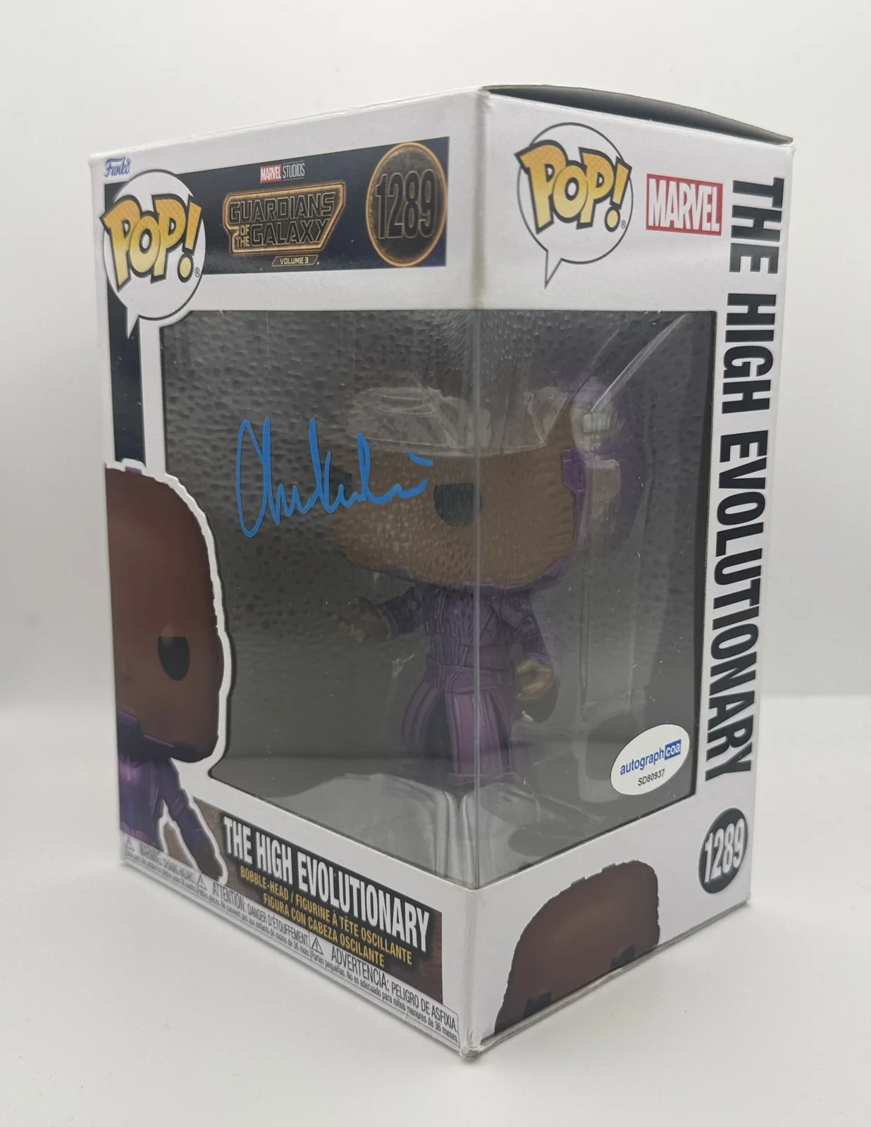 Chukwudi Iwuji — Chukwudi Iwuji "Guardians of the Galaxy" SIGNED High Evolutionary Funko Pop B