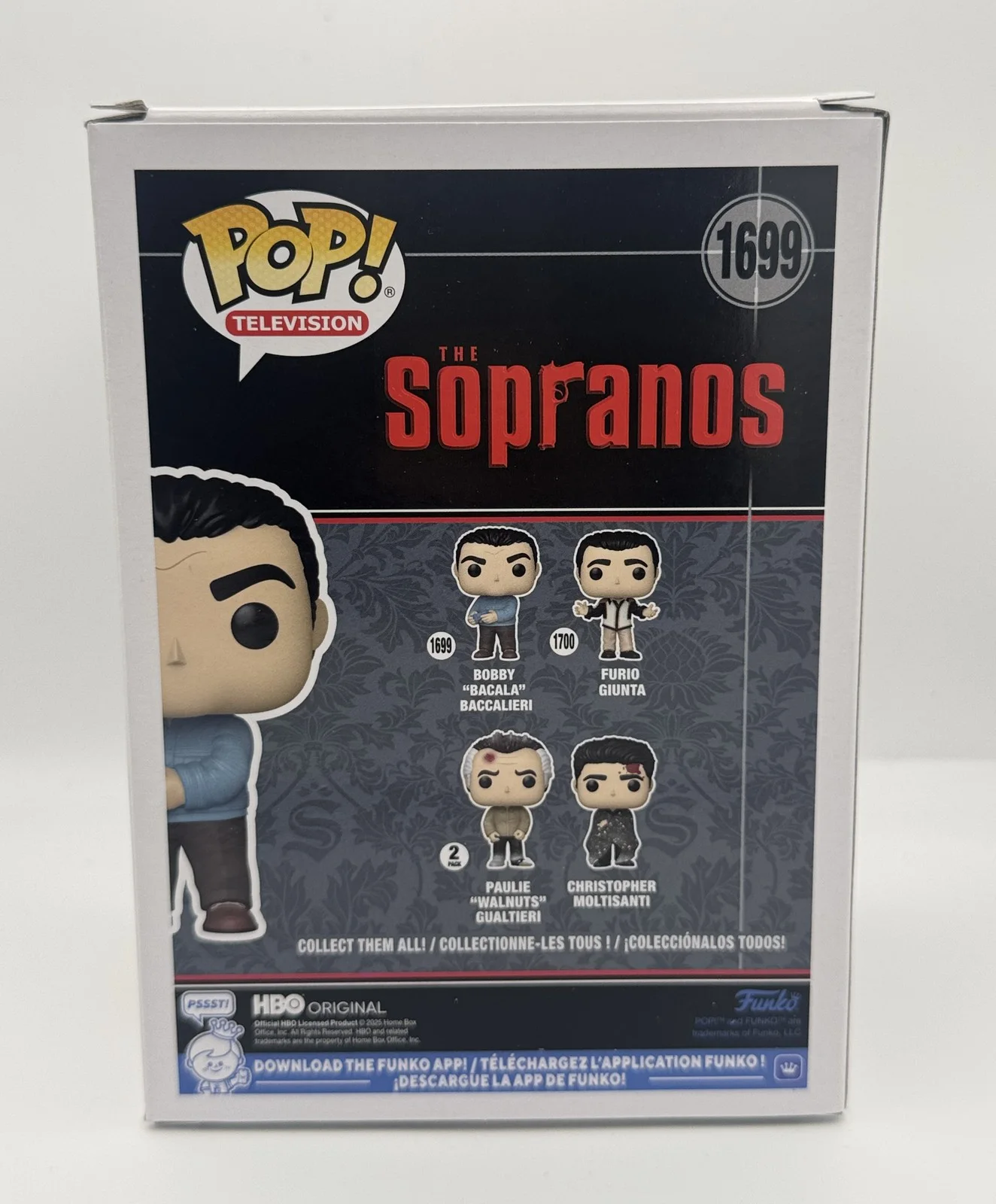 Steve Schirripa — Steve Schirripa "The Sopranos" AUTOGRAPH Signed 'Bobby Bacala' Funko Pop ACOA, изображение 4