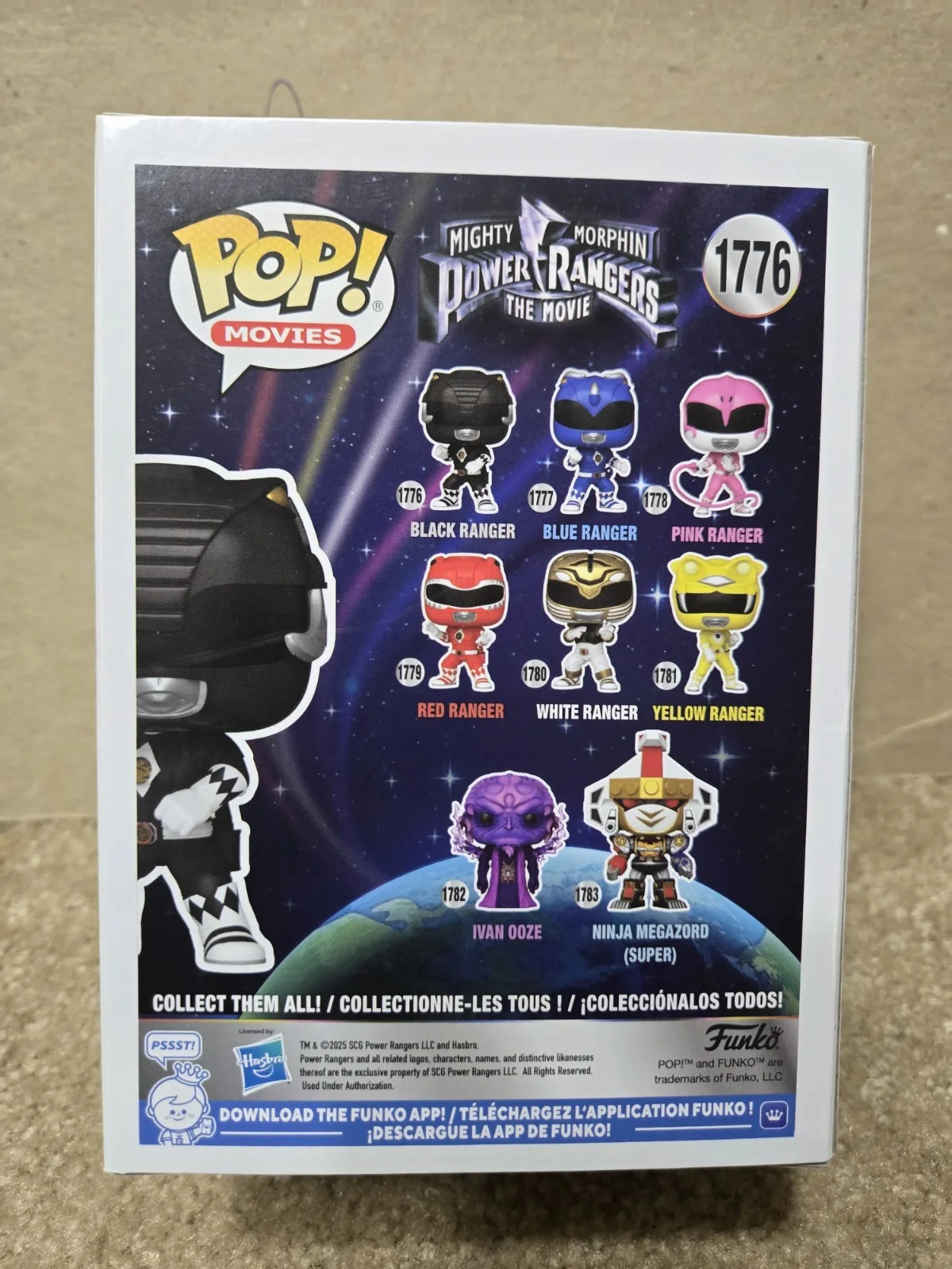 Johnny Yong Bosch — Johnny Yong Bosch Signed Power Rangers The Movie Black Ranger Funko! JSA COA!, изображение 4