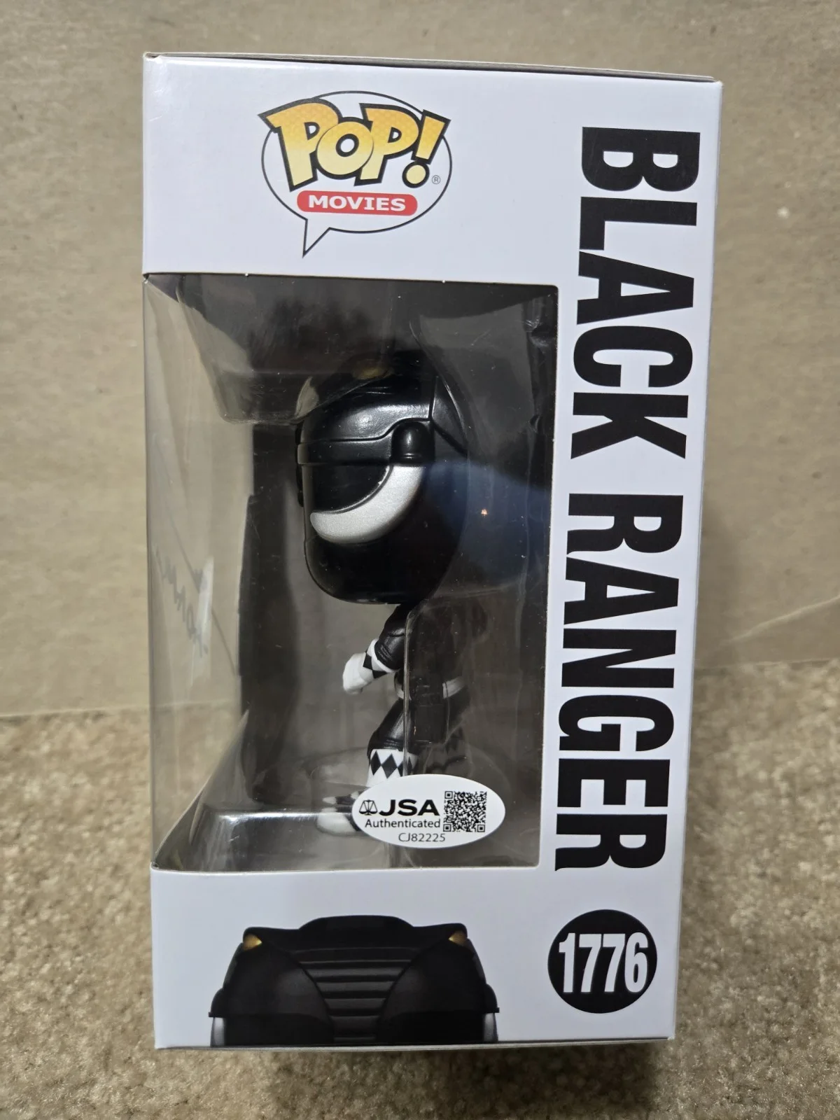 Johnny Yong Bosch — Johnny Yong Bosch Signed Power Rangers The Movie Black Ranger Funko! JSA COA!, изображение 5