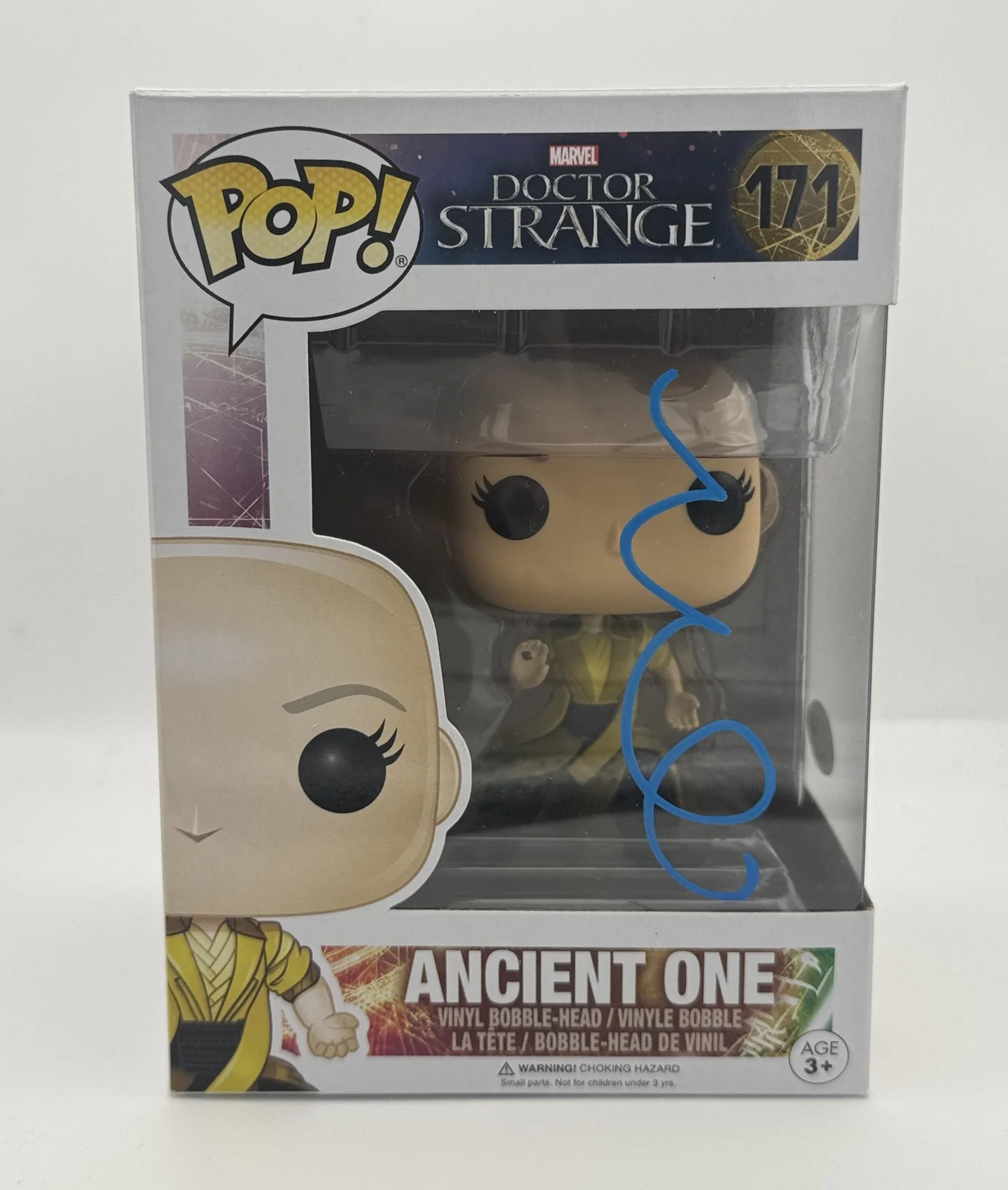 Tilda Swinton — Tilda Swinton "Doctor Strange" AUTOGRAPH Signed Ancient One 171 Funko Pop B ACOA