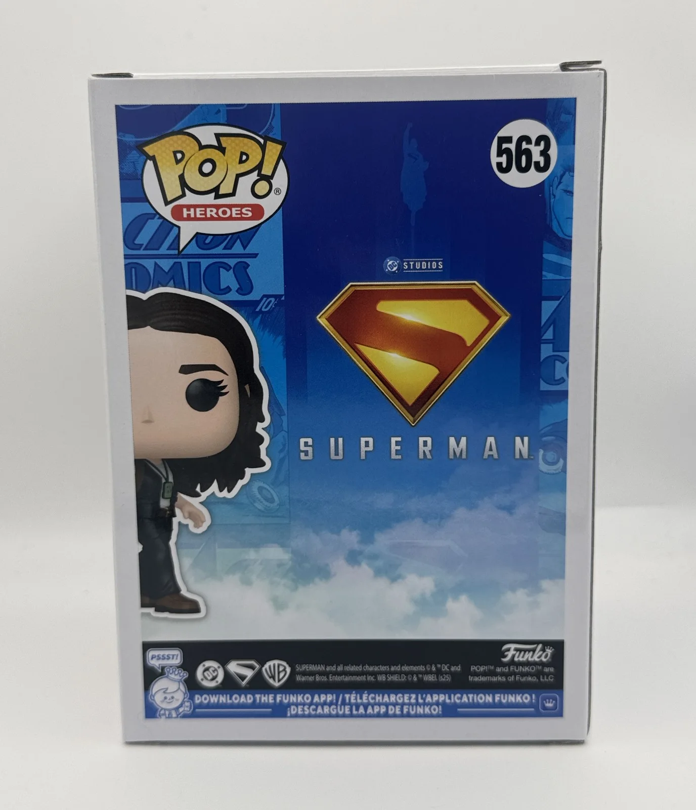 Rachel Brosnahan — Rachel Brosnahan "Superman" AUTOGRAPH Signed 'Lois Lane' 563 Funko Pop ACOA, изображение 4