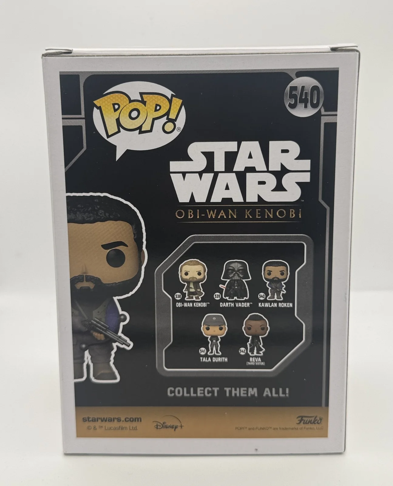O'Shea Jackson Jr — O'Shea Jackson Jr. "Obi-Wan Kenobi" SIGNED 'Kawlan Roken' 540 Funko Pop B ACOA, image 4