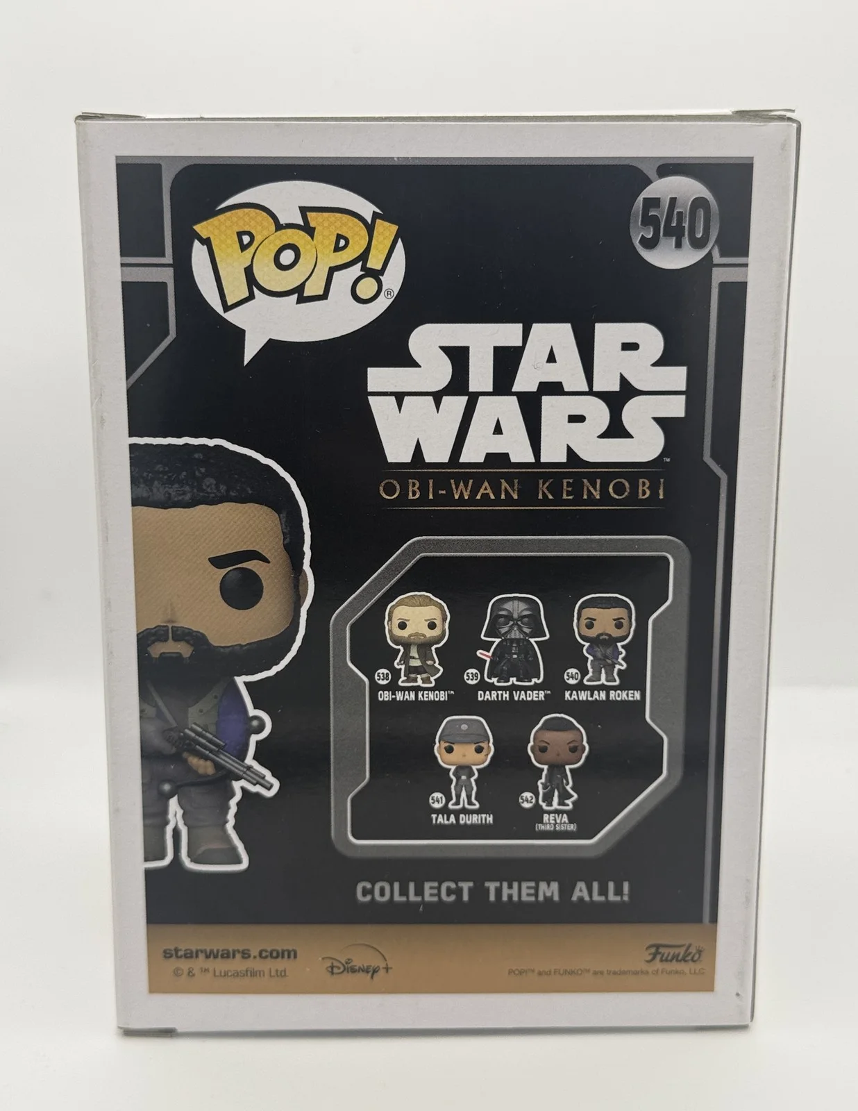 O'Shea Jackson Jr — O'Shea Jackson Jr. "Obi-Wan Kenobi" SIGNED 'Kawlan Roken' 540 Funko Pop ACOA, image 4