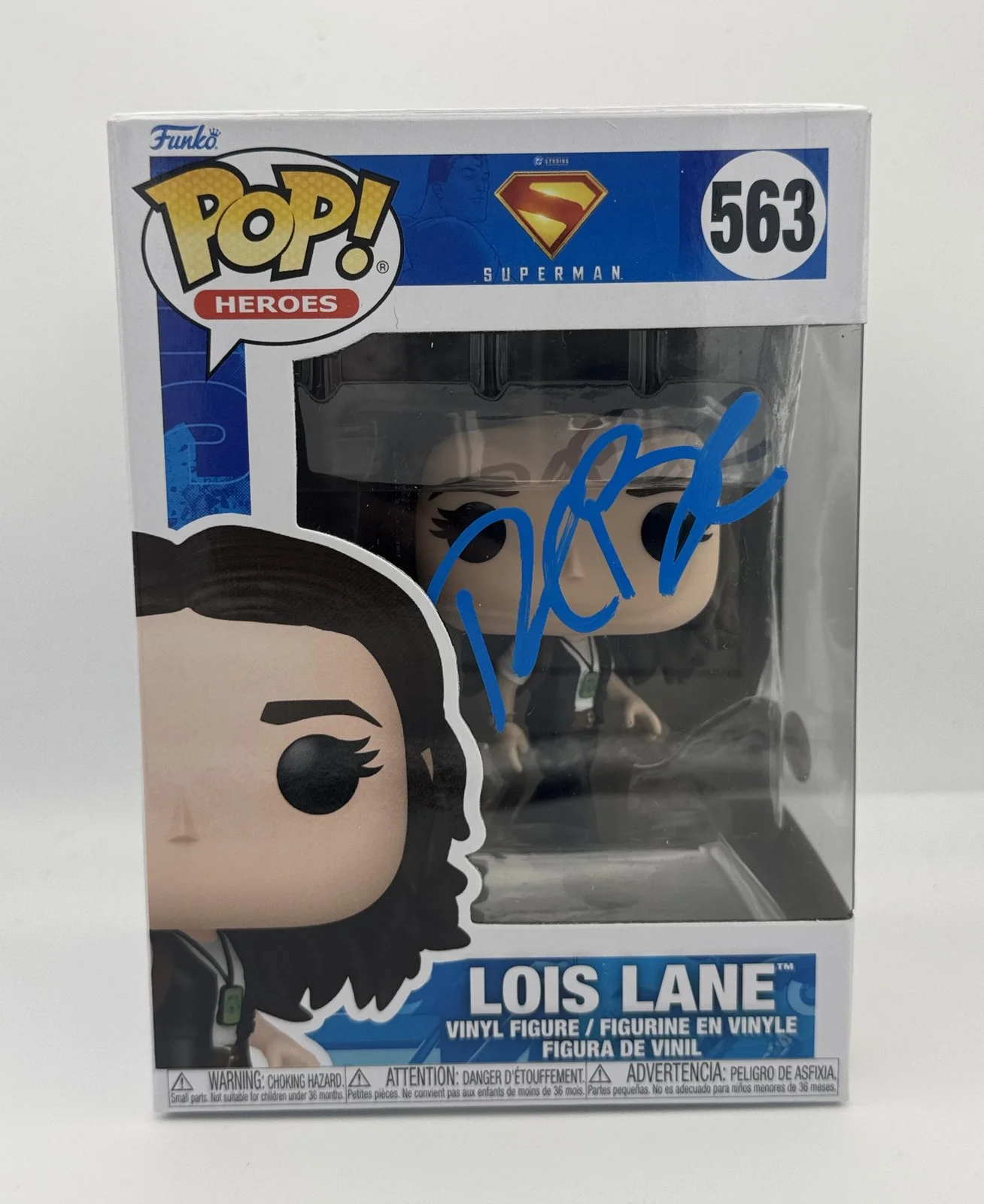 Rachel Brosnahan — Rachel Brosnahan "Superman" AUTOGRAPH Signed 'Lois Lane' 563 Funko Pop B ACOA